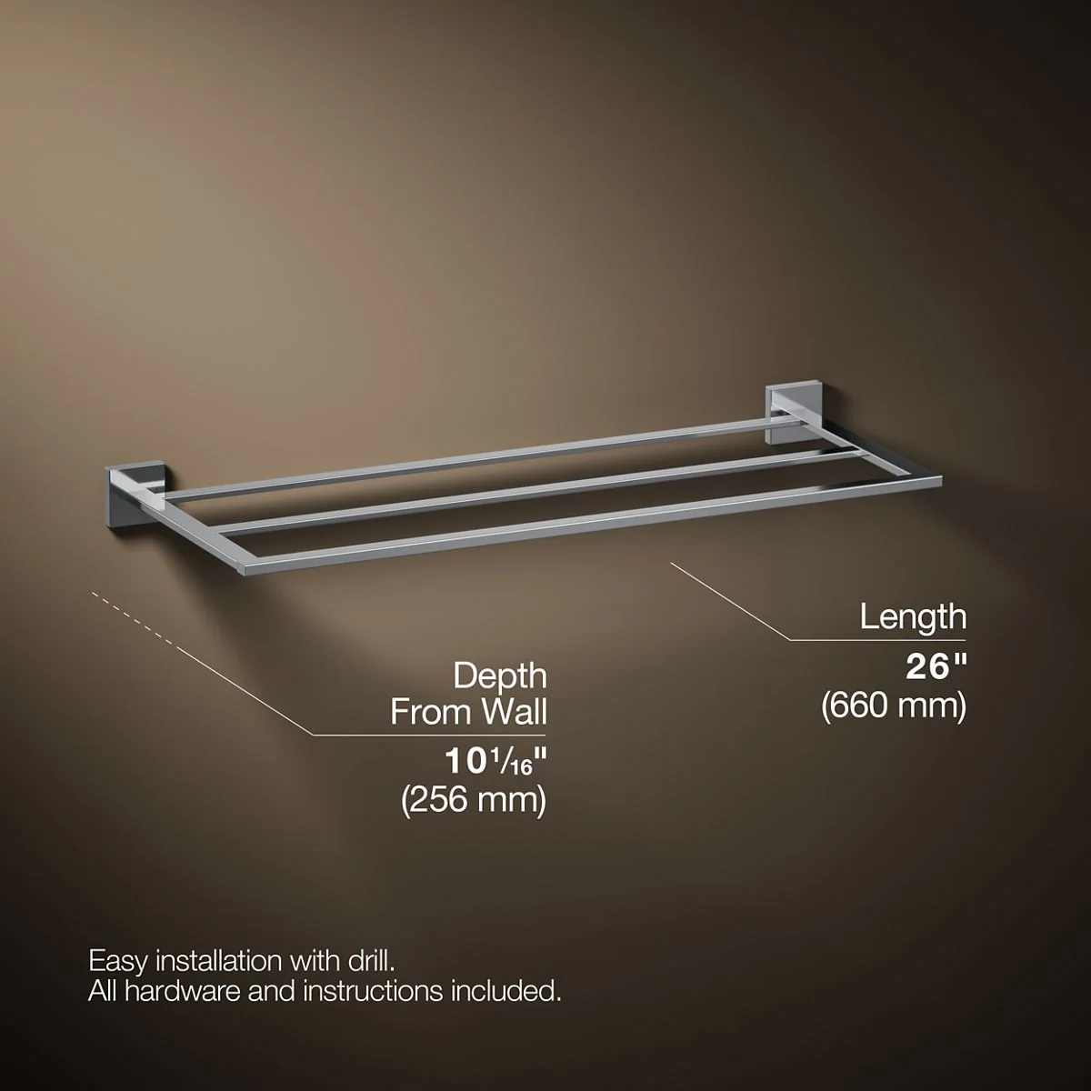 KOHLER K-23299 Square Hotelier - Image 23