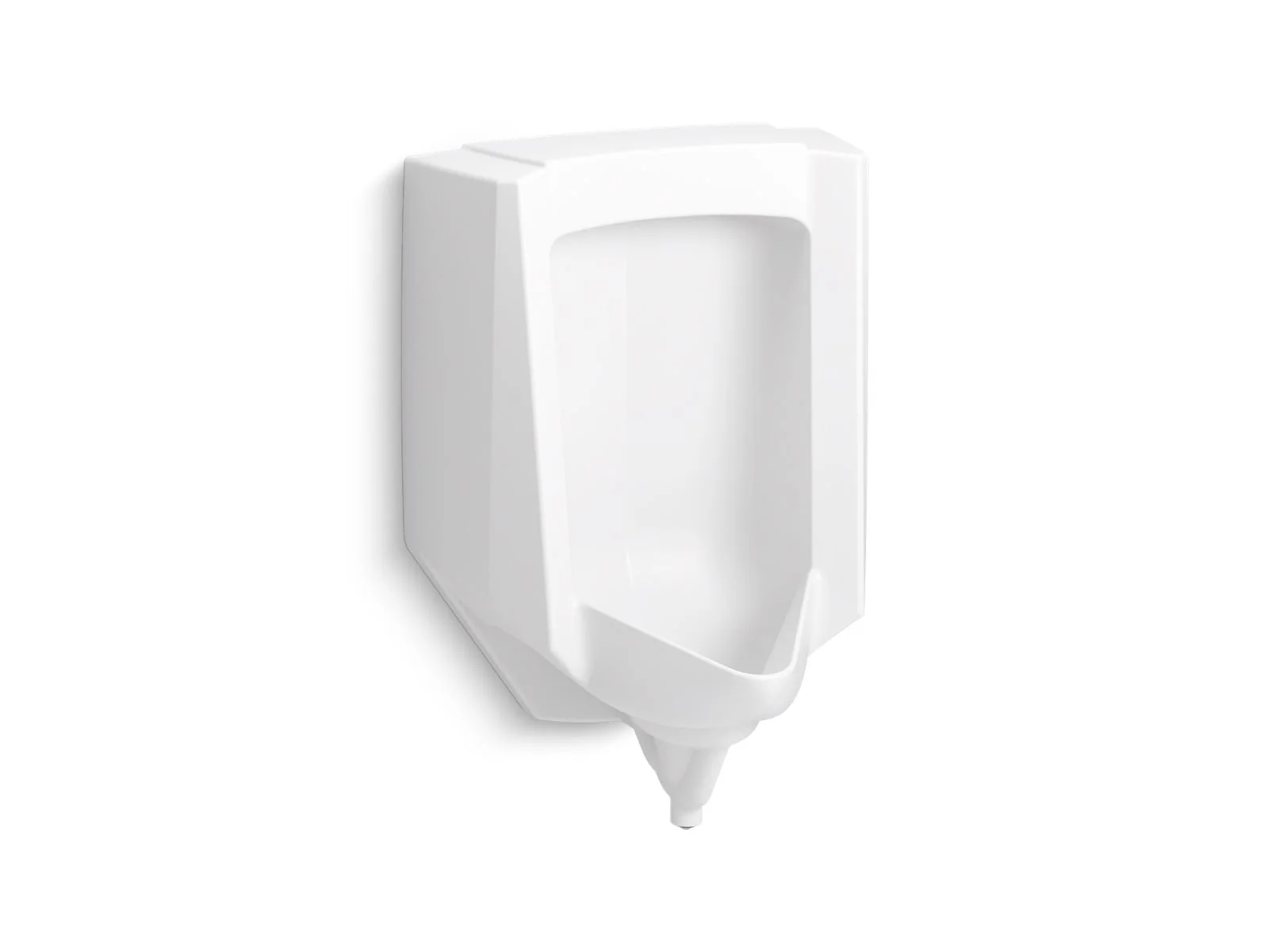 KOHLER K-25048-ER Stanwell Blow-out half-stall 0.5–1.0 gpf urinal, rear spud - Image 2