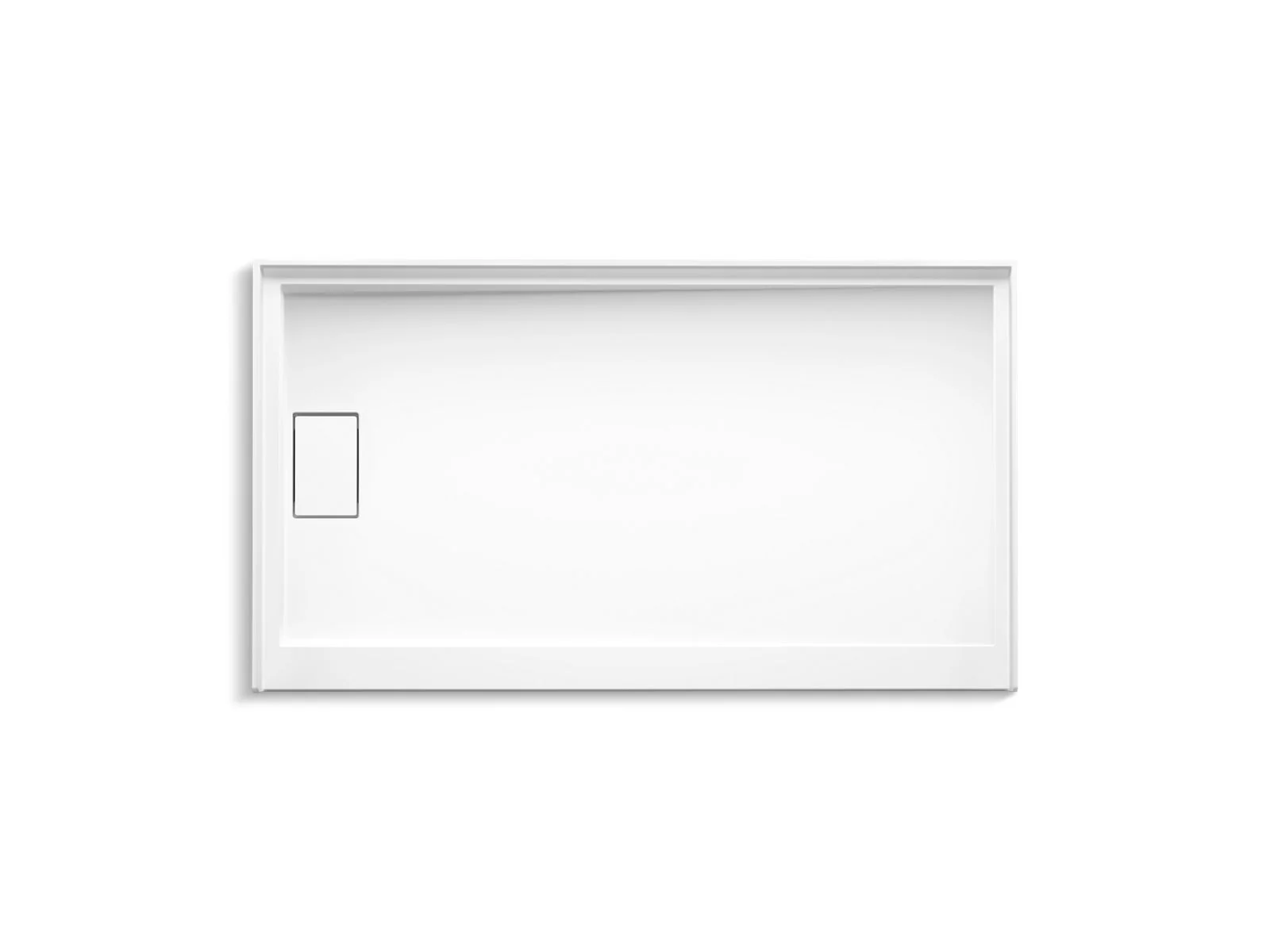 KOHLER K-44151 Stoneridge 60" x 34" alcove shower base, left drain - Image 2