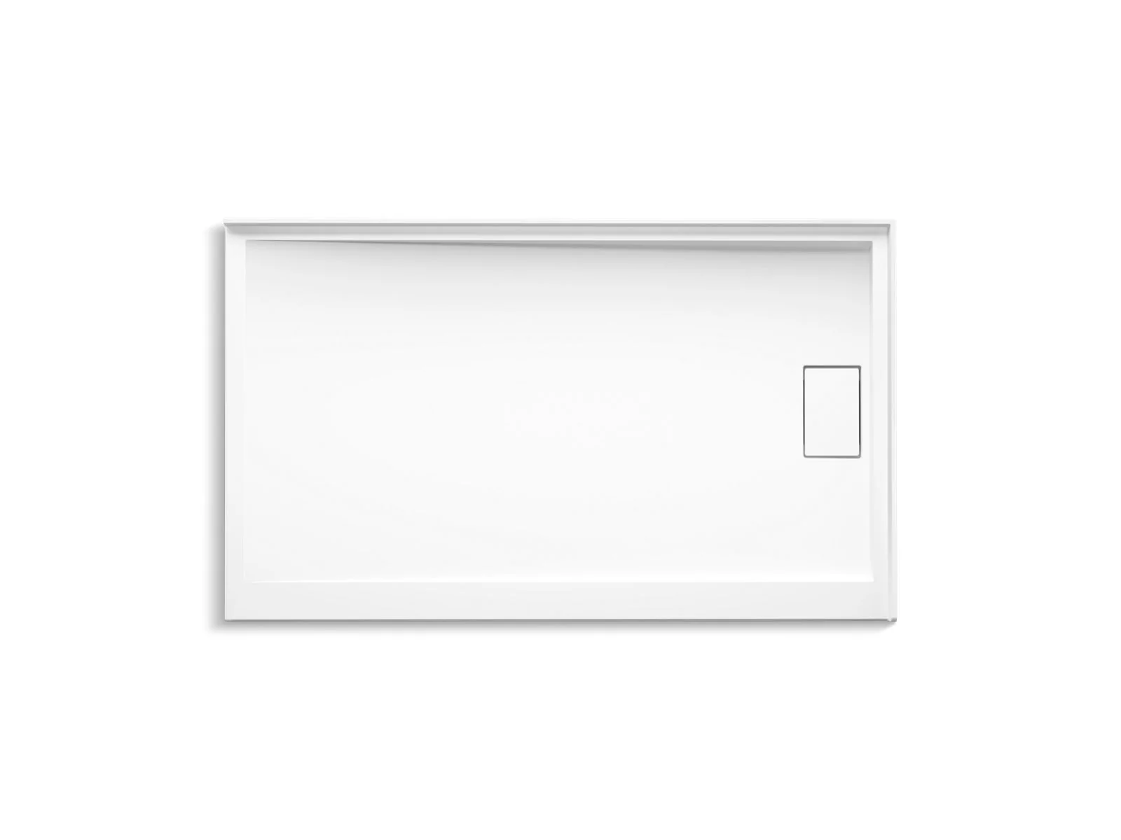 KOHLER K-44156 Stoneridge 60" x 36" corner shower base, right drain - Image 2
