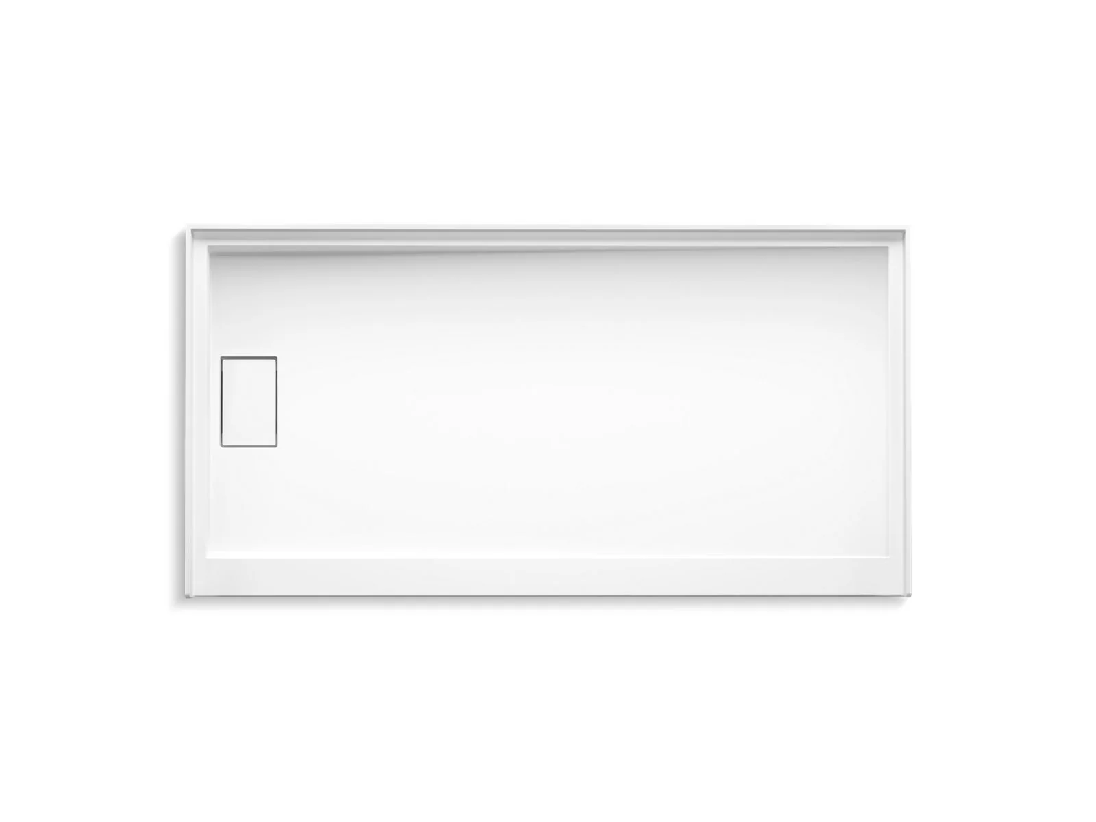 KOHLER K-44158 Stoneridge 66" x 34" alcove shower base, left drain - Image 2