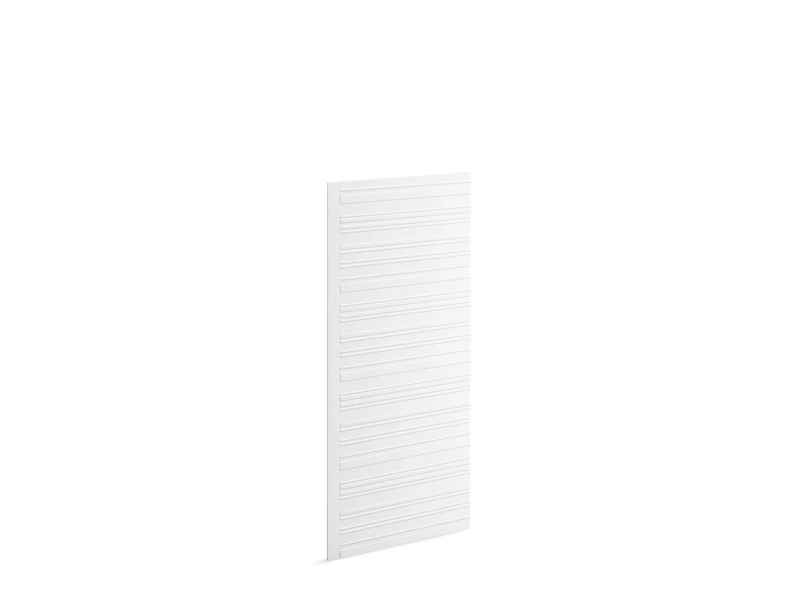 KOHLER K-39425-T08L Stoneridge 72" x 30" left bath/shower end wall with linear design