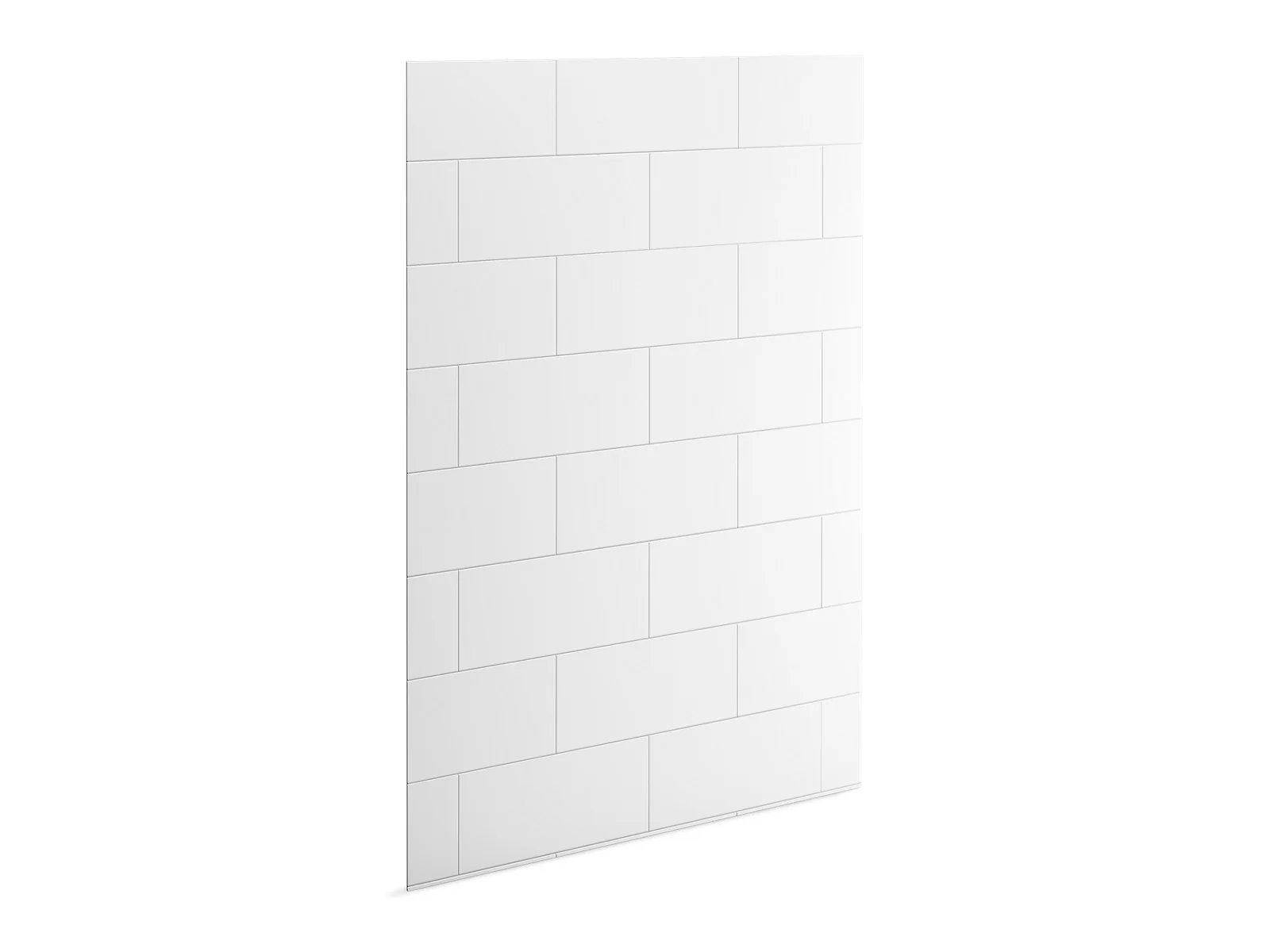 KOHLER K-39440-T07 Stoneridge 96" x 72" shower back wall with large block design - Image 2