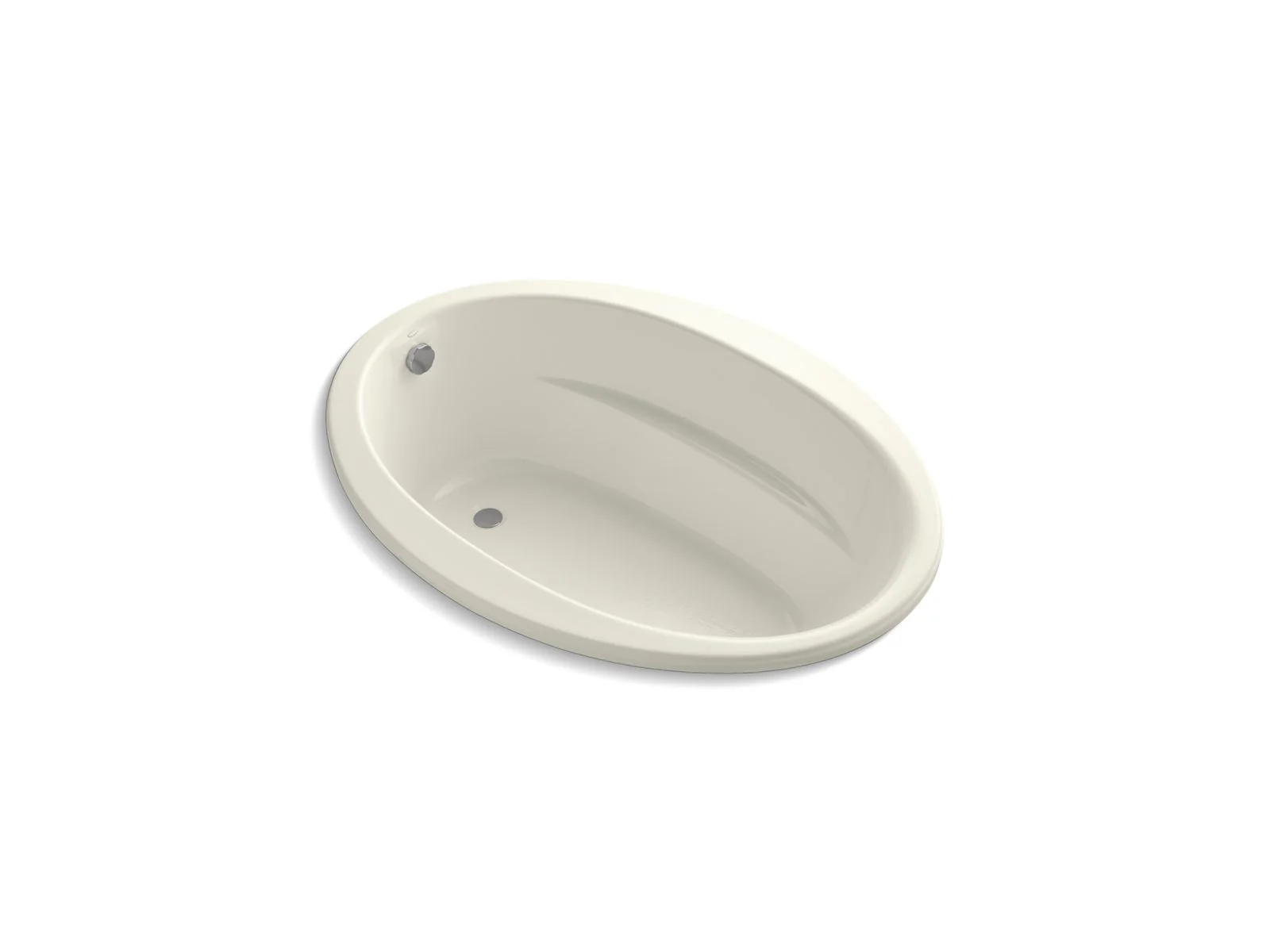 KOHLER K-1163-S1W Sunward 60" x 42" drop-in bath with Bask heated surface - Image 2
