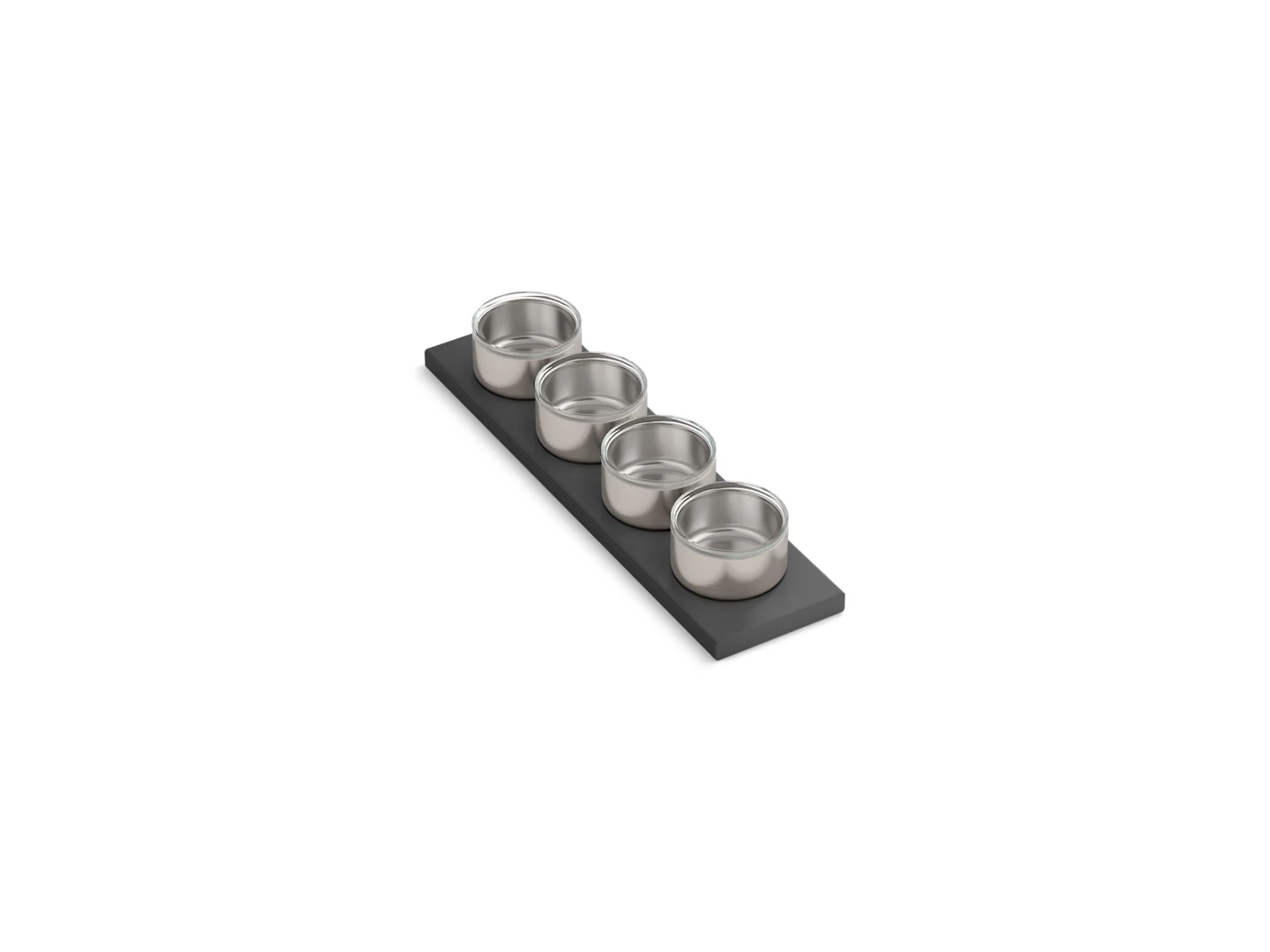 KOHLER K-37915-PAP Synthos Four-piece workstation sink garnish bowl set - Image 2