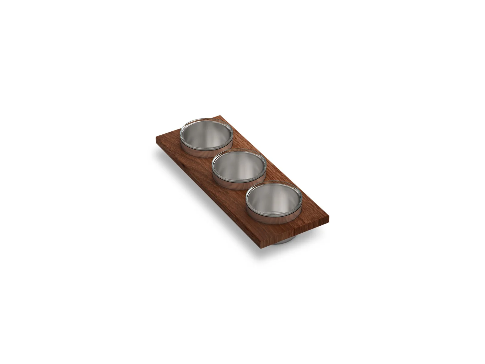 KOHLER K-37914-WAL Synthos Three-piece workstation sink prep bowl set - Image 2