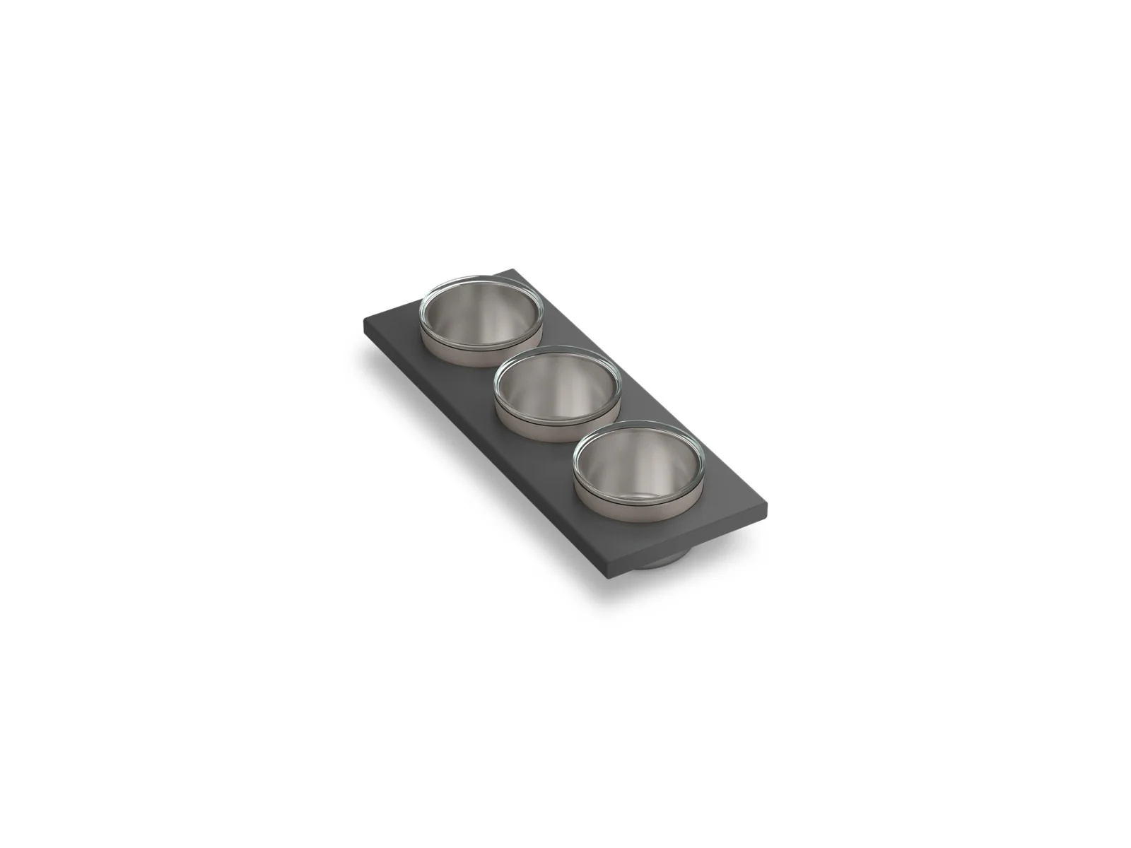 KOHLER K-37914-PAP Synthos Three-piece workstation sink prep bowl set - Image 2