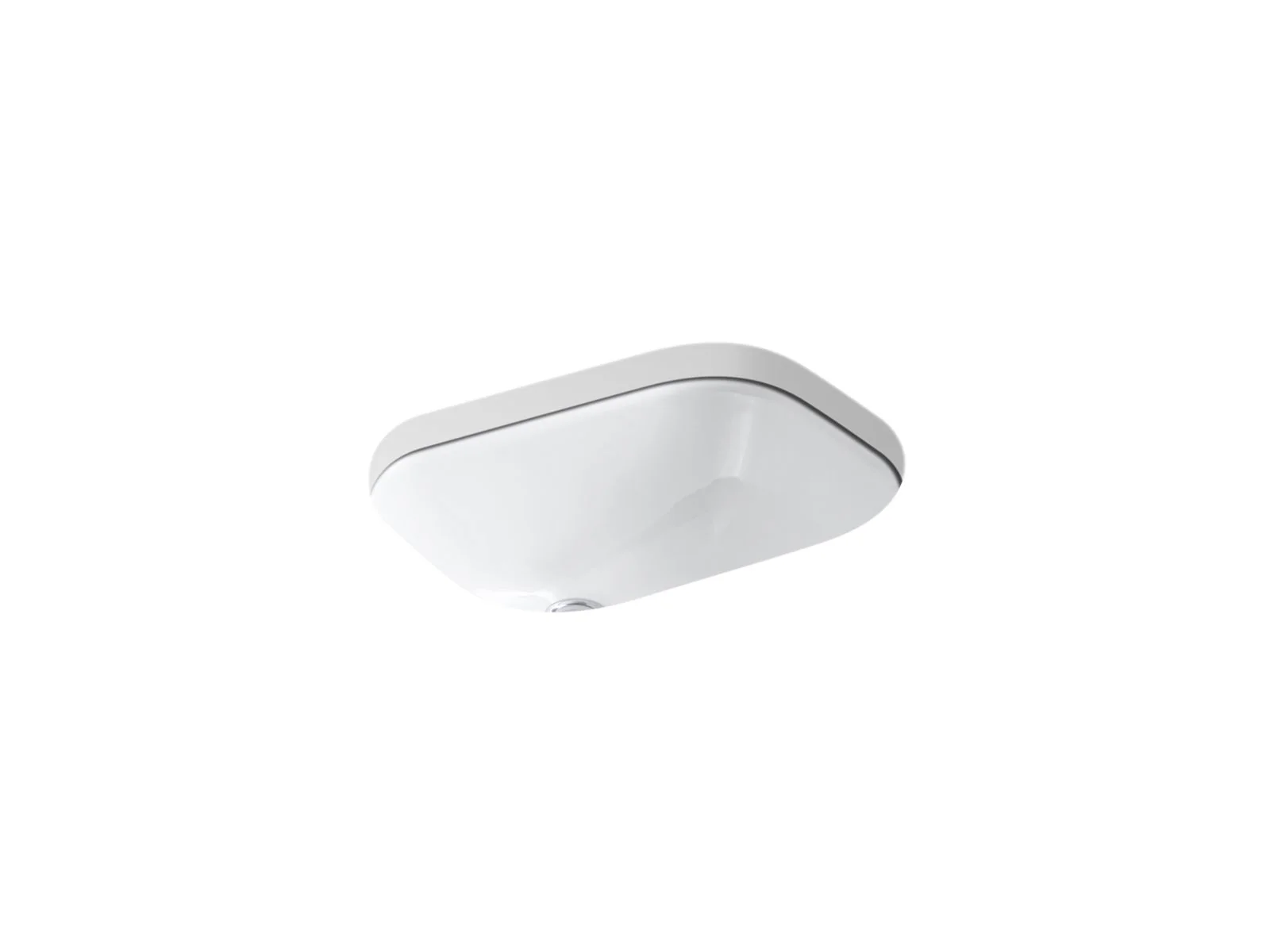KOHLER K-2890-4U Tahoe 20" rectangular undermount bathroom sink