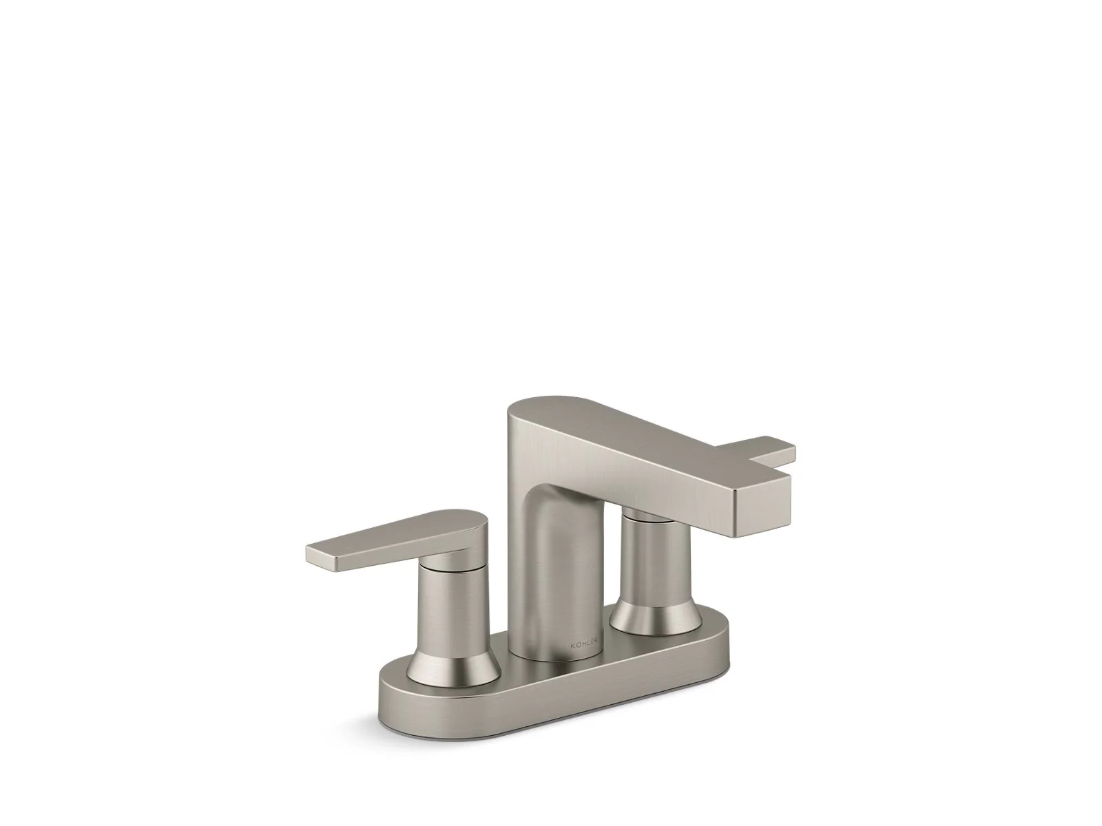 KOHLER K-97031-4 Taut Centerset bathroom sink faucet, 1.2 gpm - Image 3