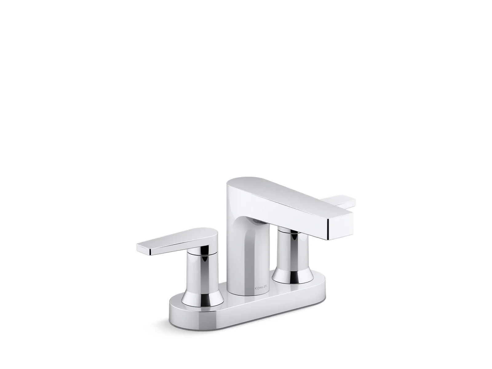 KOHLER K-97031-4 Taut Centerset bathroom sink faucet, 1.2 gpm - Image 4