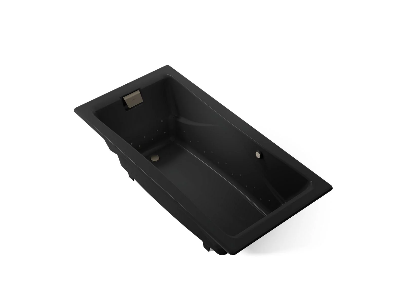 KOHLER K-865-GHBN Tea-for-Two 71-3/4" x 36" drop-in Heated BubbleMassage air bath - Image 10