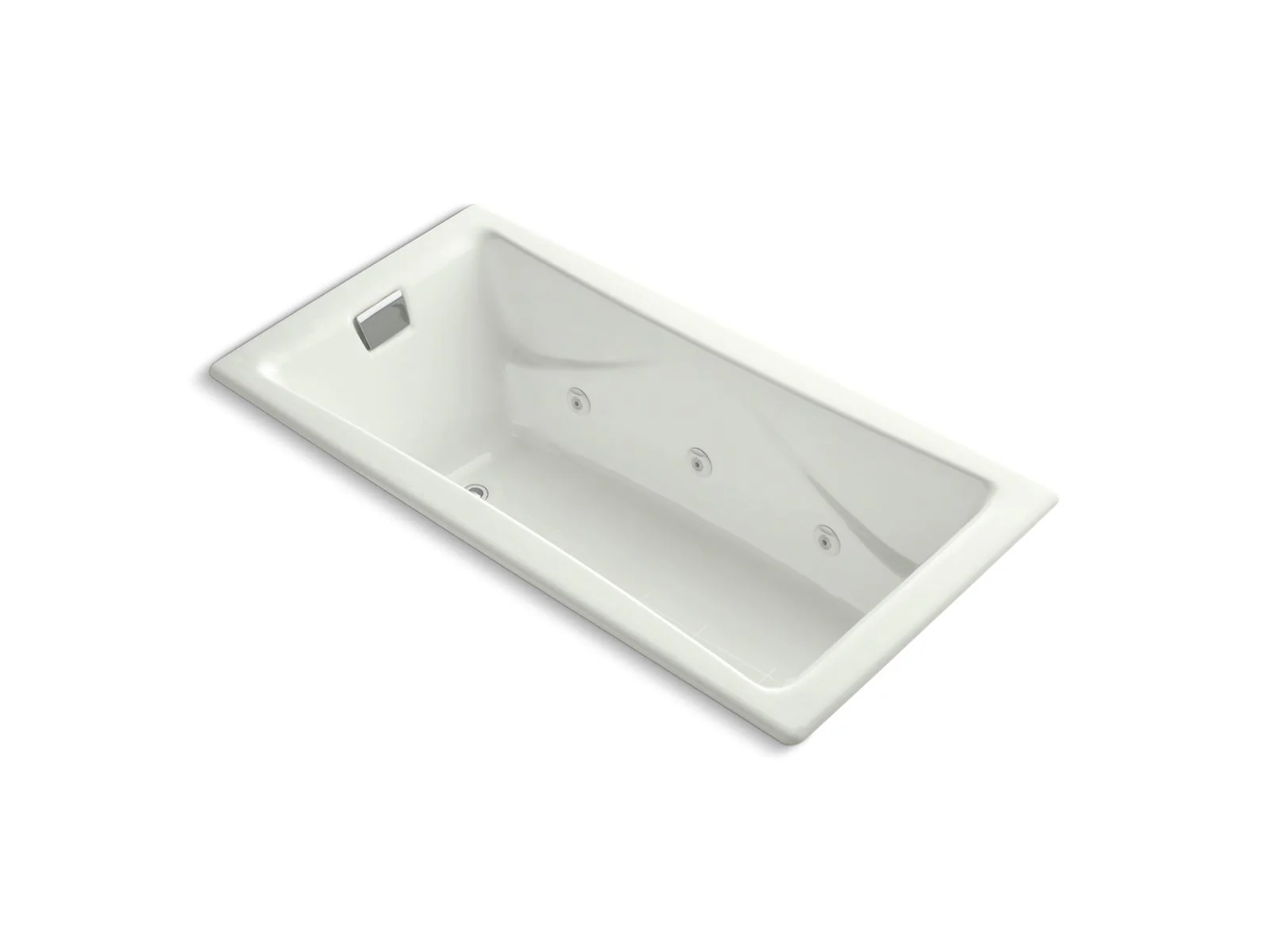KOHLER K-865-JHB Tea-for-Two 71-3/4" x 36" drop-in/undermount whirlpool bath - Image 4