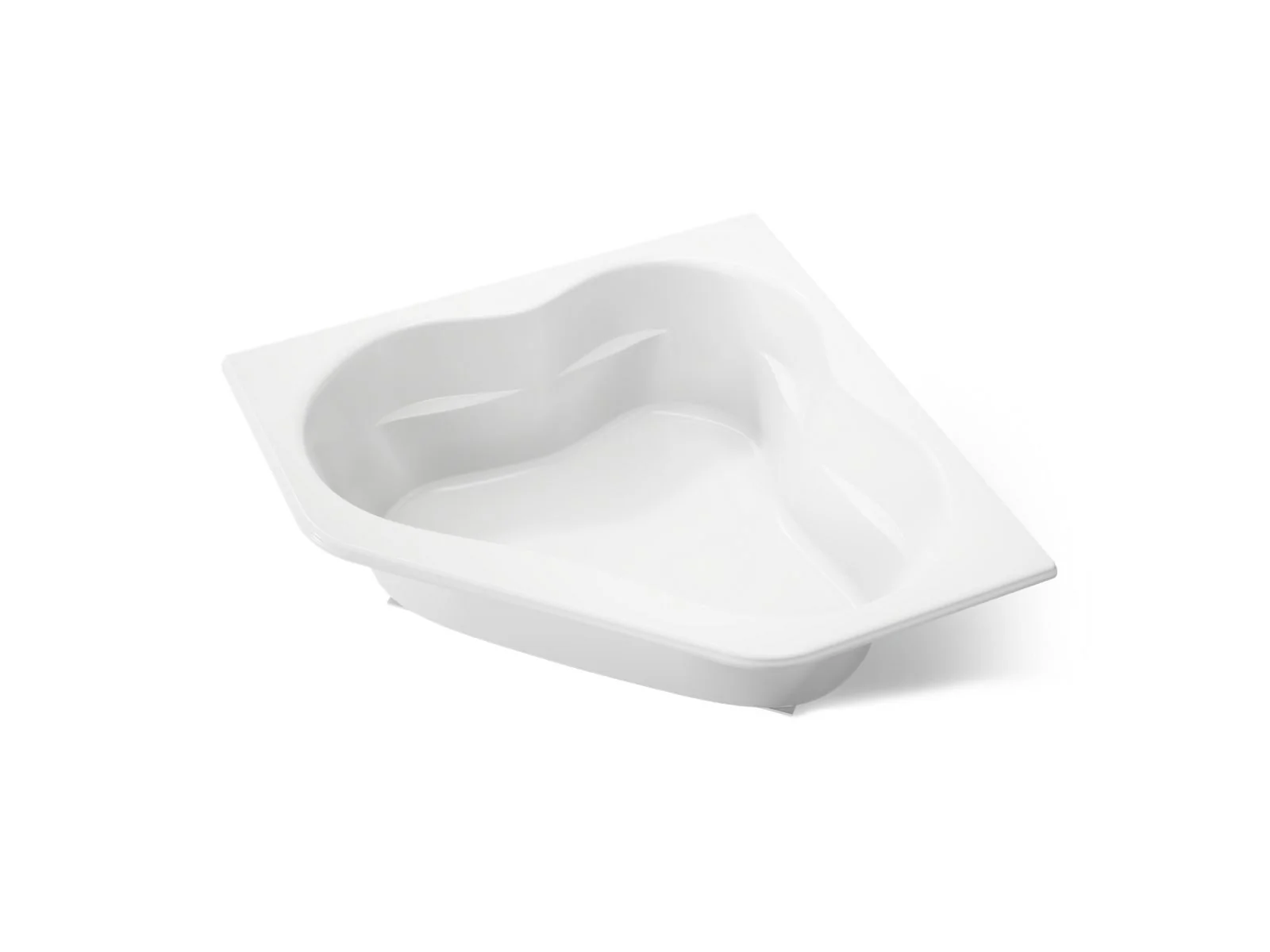 KOHLER K-1161 Tercet 60" x 60" corner bath - Image 2