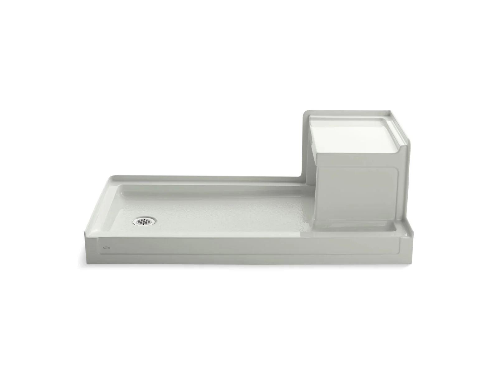 KOHLER K-1977 Tresham 60" x 32" alcove shower base, left drain - Image 3
