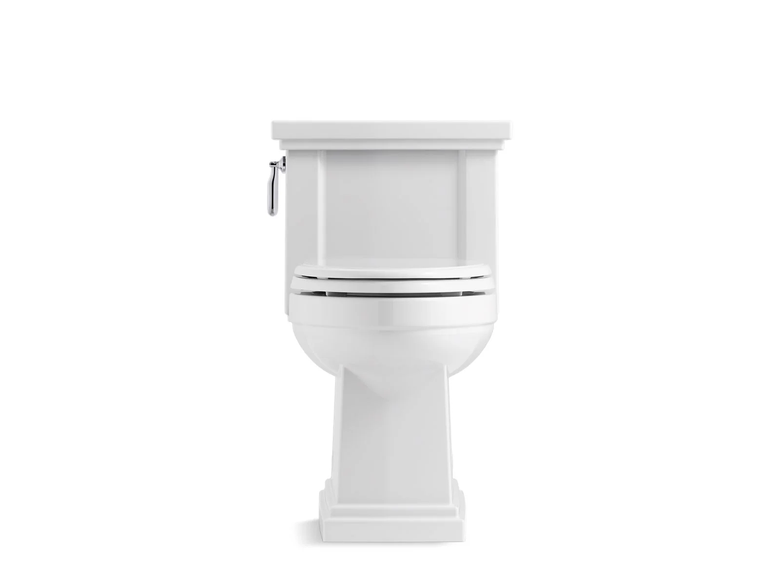 KOHLER K-3981 Tresham One-piece compact elongated toilet with skirted trapway, 1.28 gpf - Image 4