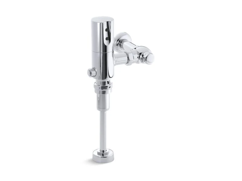 KOHLER K-7537 Tripoint exposed hybrid 0.5 gpf flushometer for urinal installation in Polished Chrome