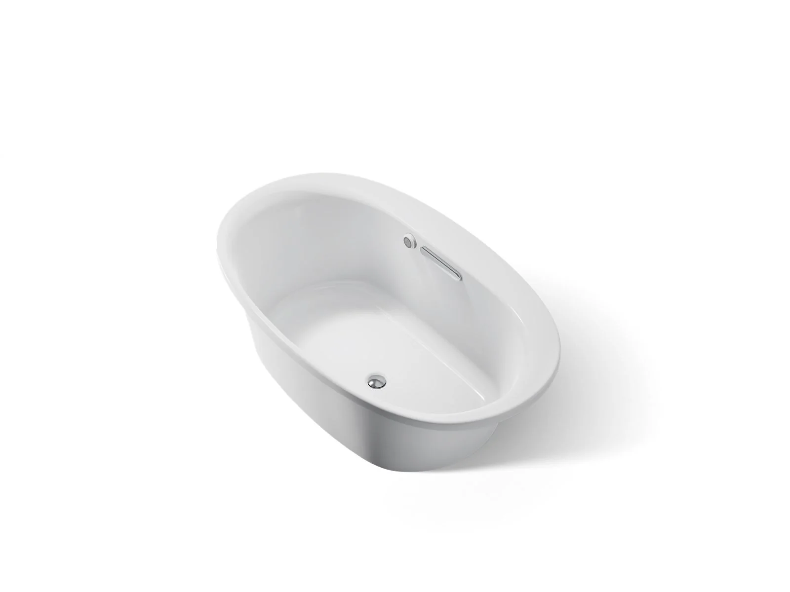 KOHLER K-5713-W1 Underscore 59-3/4" x 35-3/4" drop-in bath with Bask heated surface - Image 12