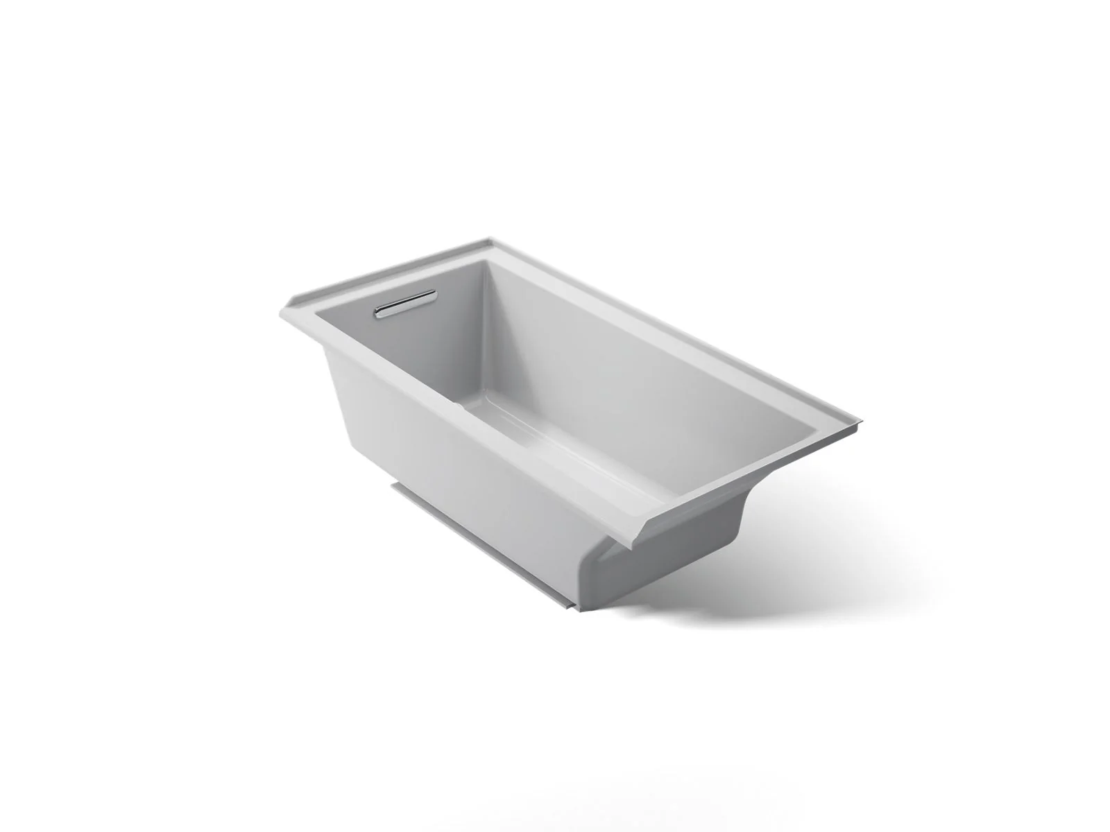 KOHLER K-1121-LW Underscore 60" x 30" alcove bath with Bask heated surface, left drain - Image 12