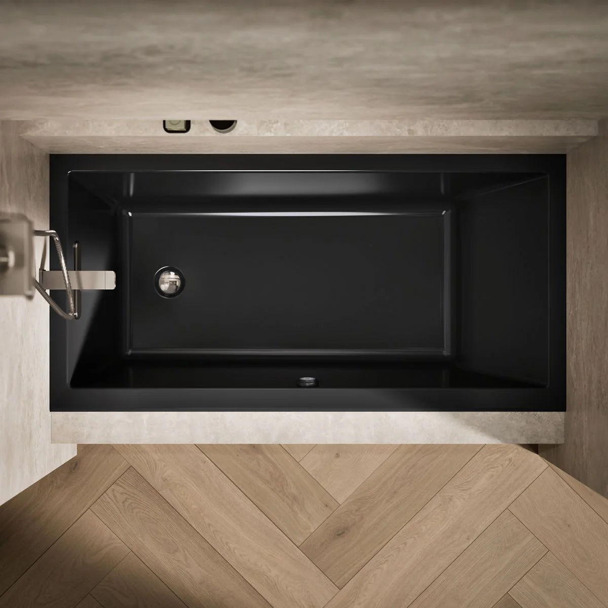 KOHLER K-1121-LW Underscore 60" x 30" alcove bath with Bask heated surface, left drain - Image 21