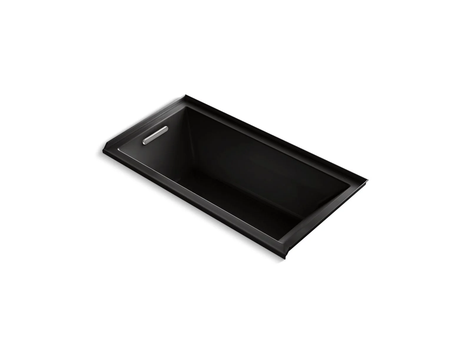 KOHLER K-1121-LW Underscore 60" x 30" alcove bath with Bask heated surface, left drain - Image 3