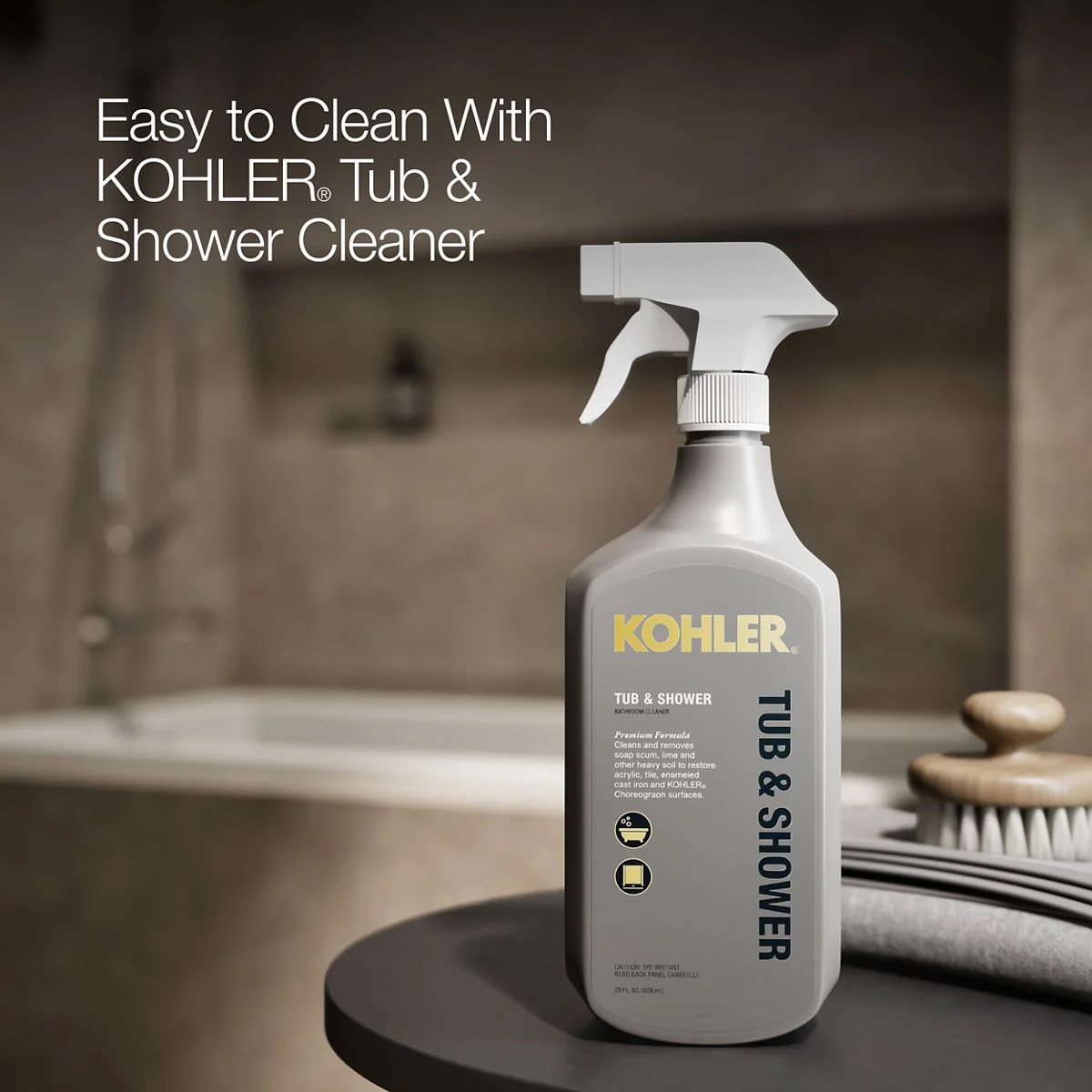 KOHLER K-1121-LW Underscore 60" x 30" alcove bath with Bask heated surface, left drain - Image 9