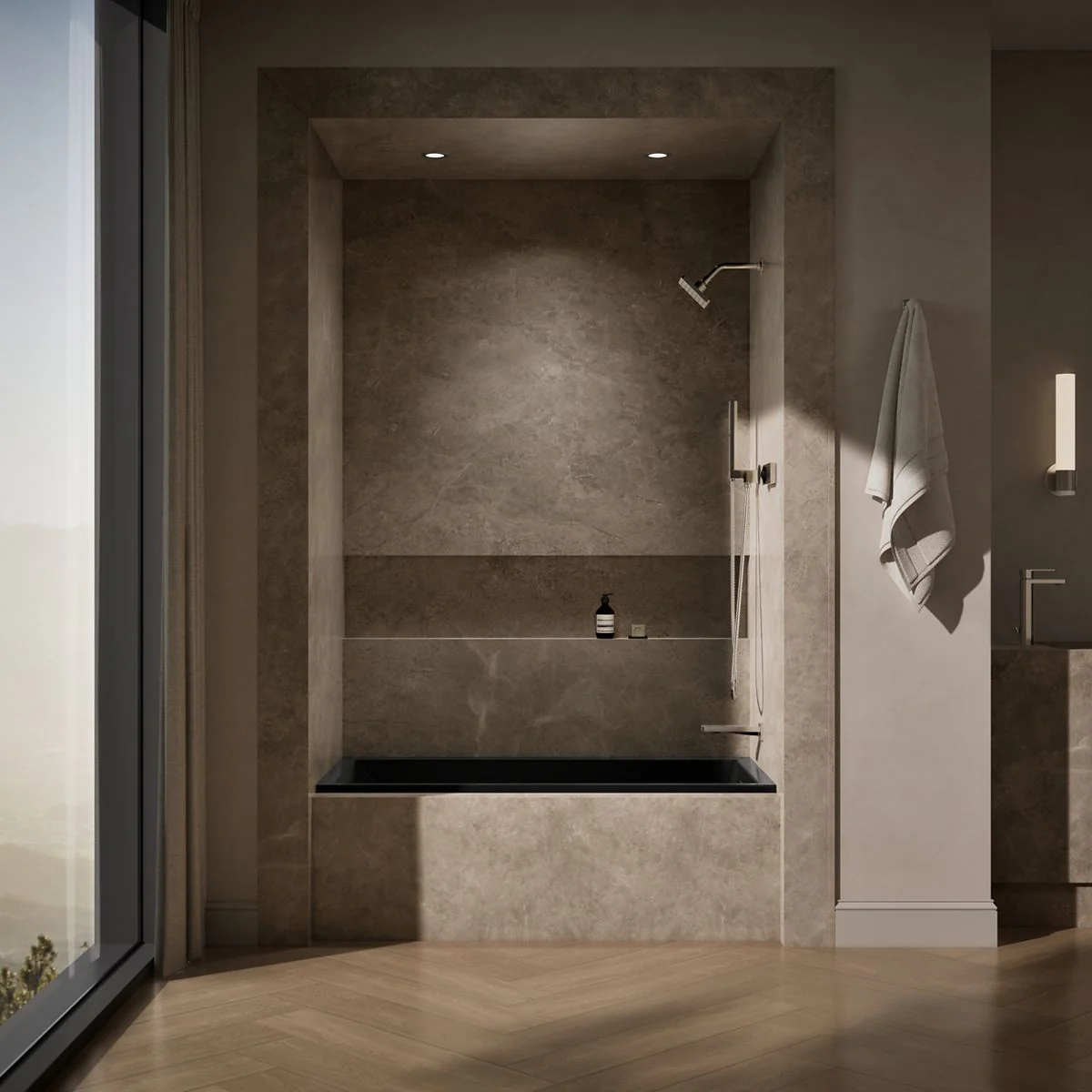KOHLER K-1121-RW Underscore 60" x 30" alcove bath with Bask heated surface, right drain - Image 15