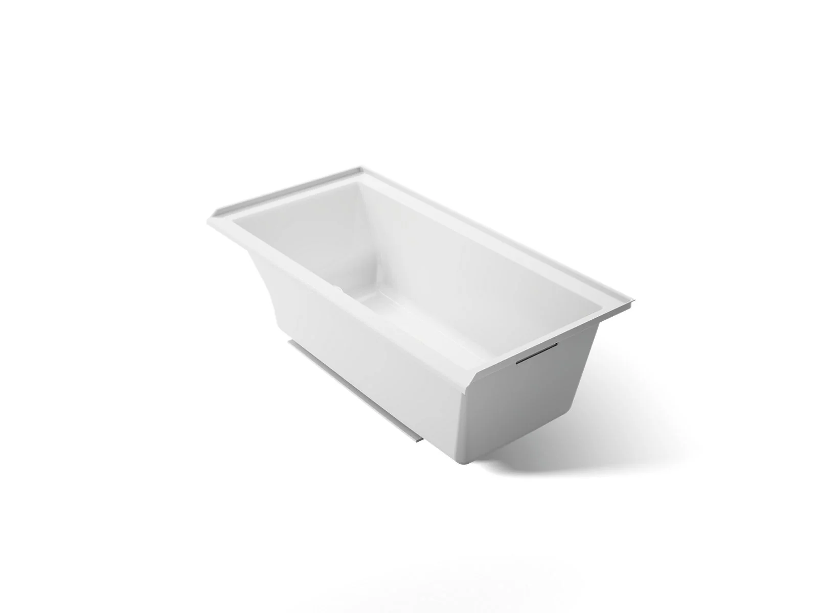 KOHLER K-1121-RW Underscore 60" x 30" alcove bath with Bask heated surface, right drain - Image 17