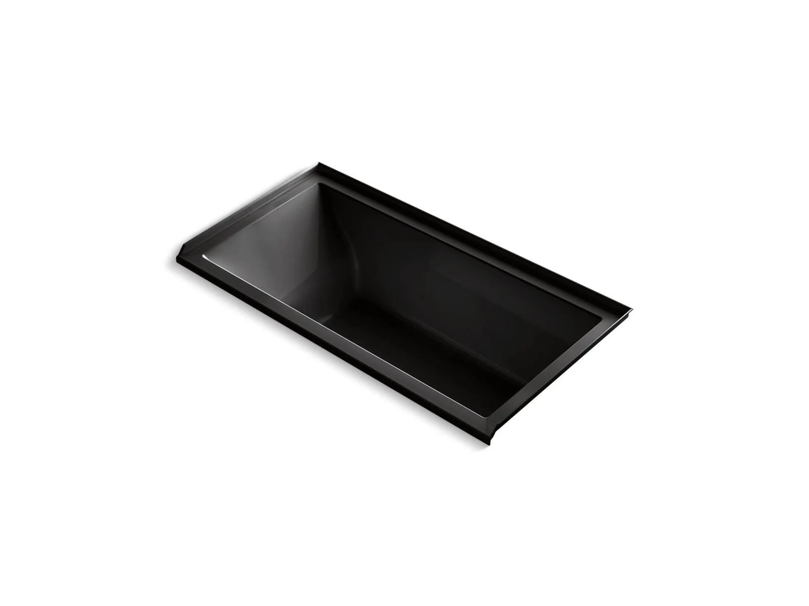 KOHLER K-1121-RW Underscore 60" x 30" alcove bath with Bask heated surface, right drain - Image 3