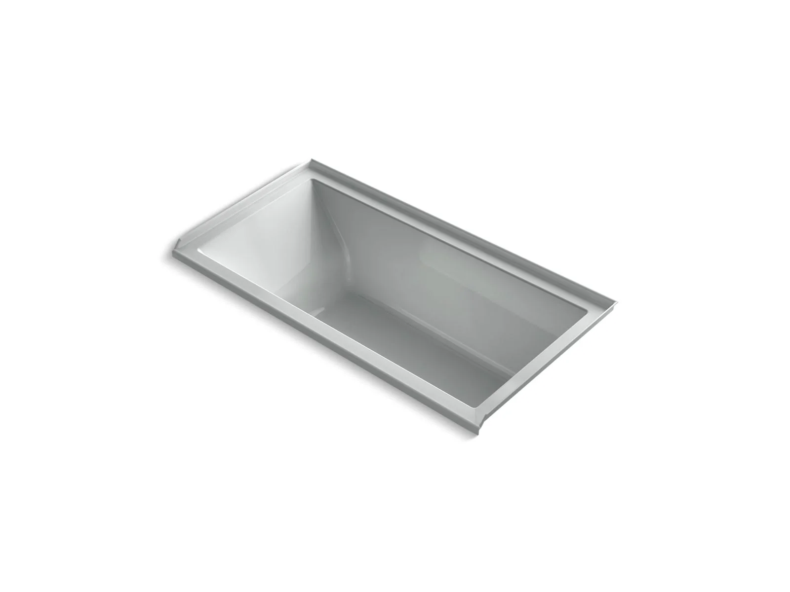 KOHLER K-1121-RW Underscore 60" x 30" alcove bath with Bask heated surface, right drain - Image 4