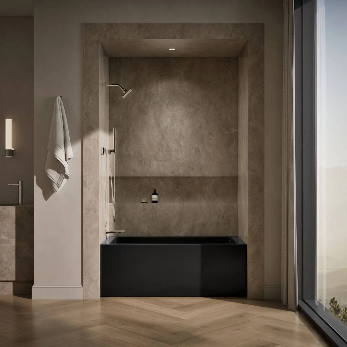 KOHLER K-1956-LA Underscore 60" x 30" alcove bath, left drain - Image 11