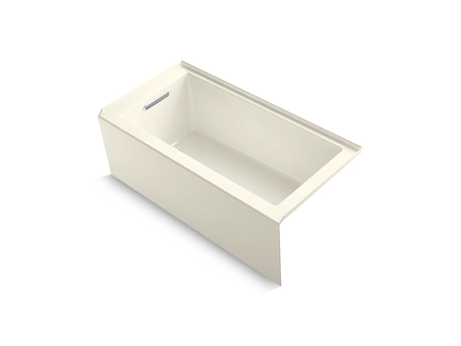 KOHLER K-1956-LA Underscore 60" x 30" alcove bath, left drain - Image 5