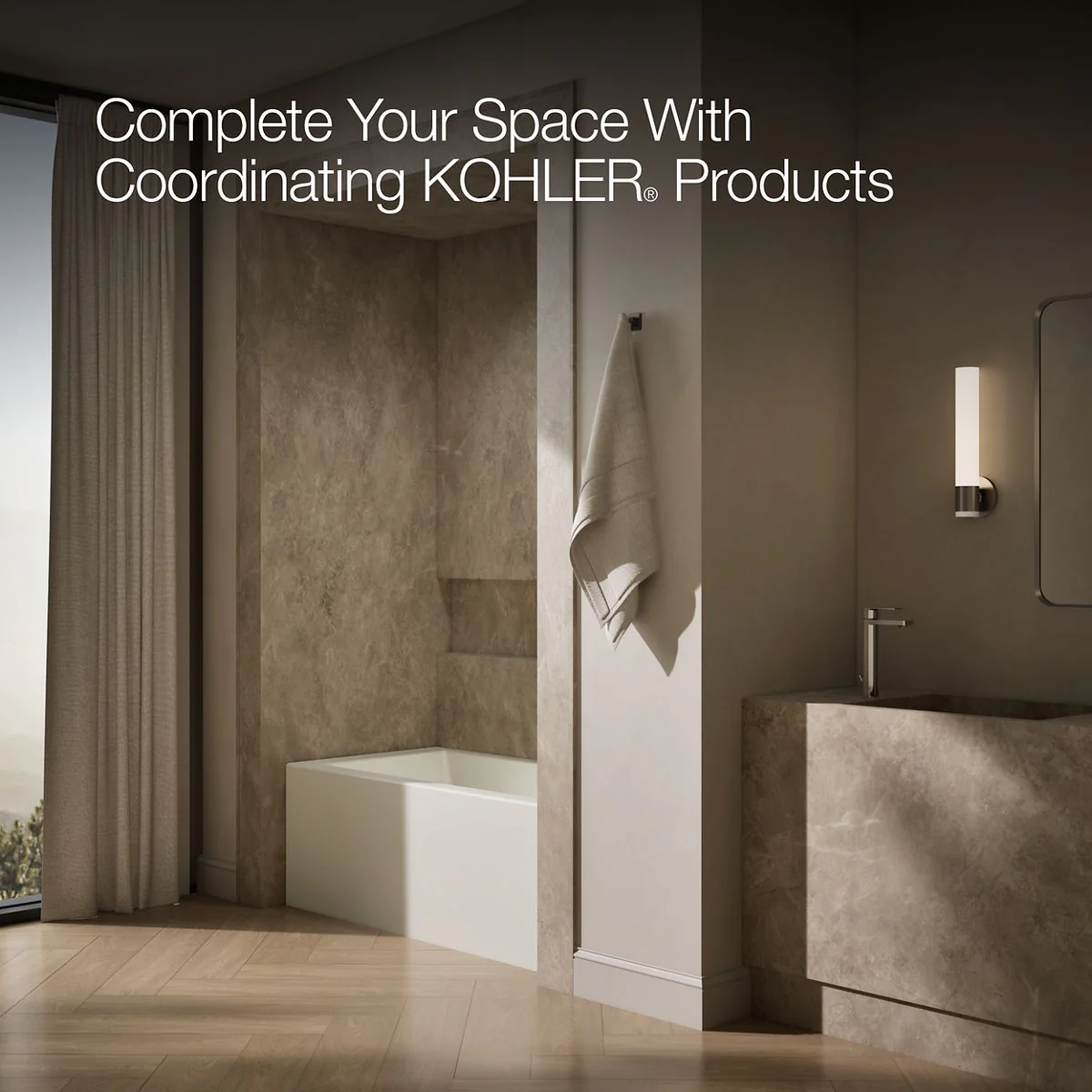 KOHLER K-1956-RA Underscore 60" x 30" alcove bath right drain - Image 20
