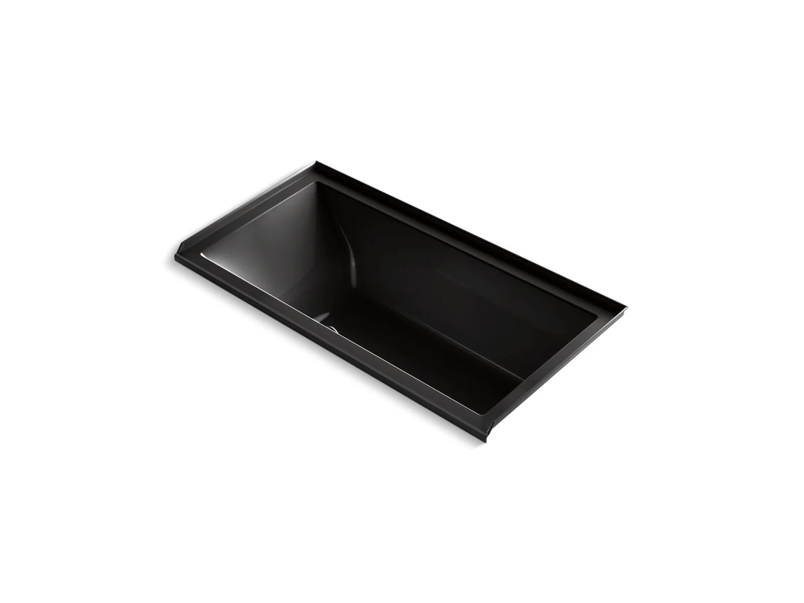 KOHLER K-1167-GHRF Underscore 60" x 30" alcove Heated BubbleMassage air bath, right drain - Image 3