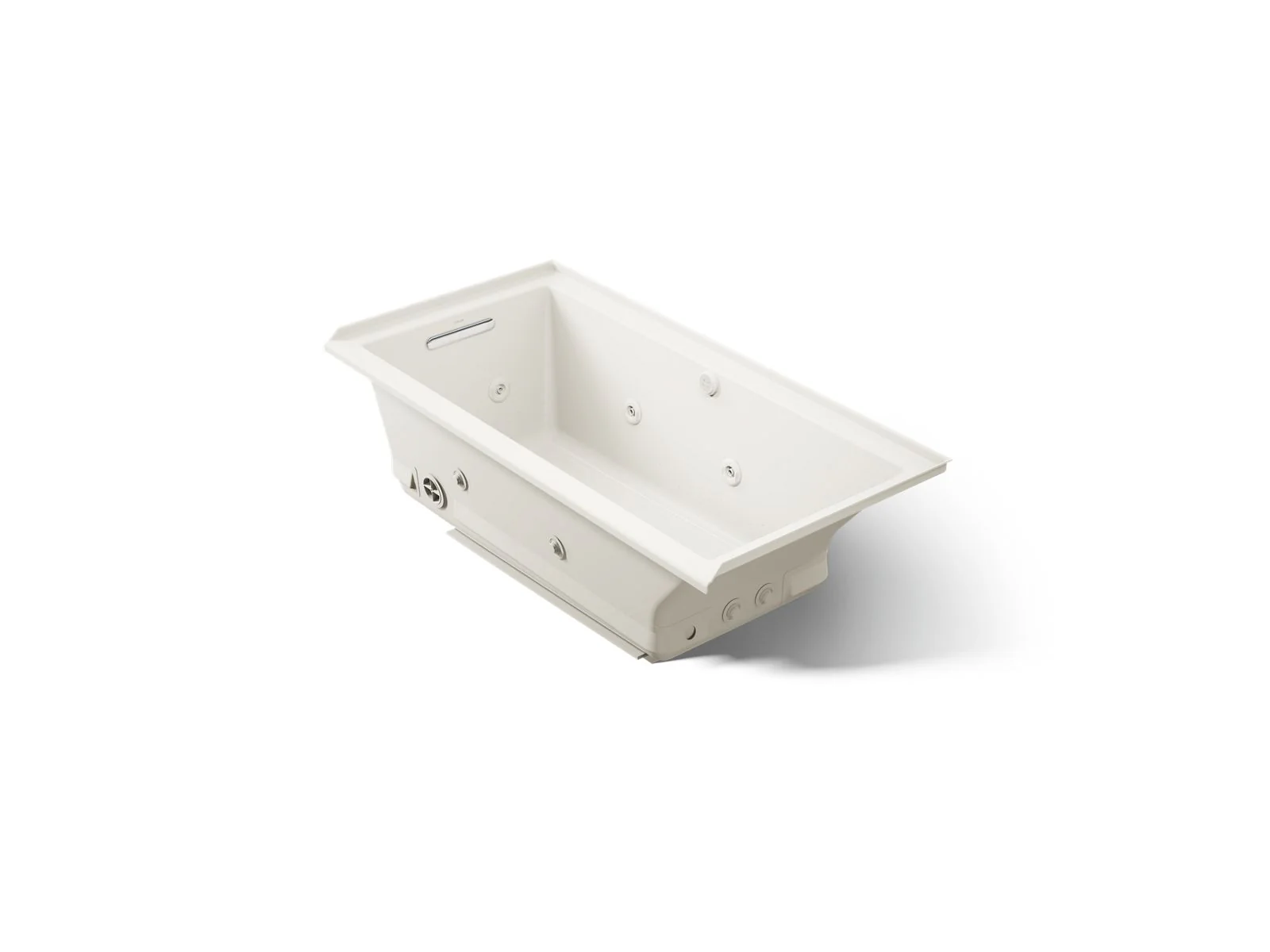KOHLER K-1167-XHGHL Underscore 60" x 30" alcove Heated BubbleMassage air bath with whirlpool, left drain - Image 22