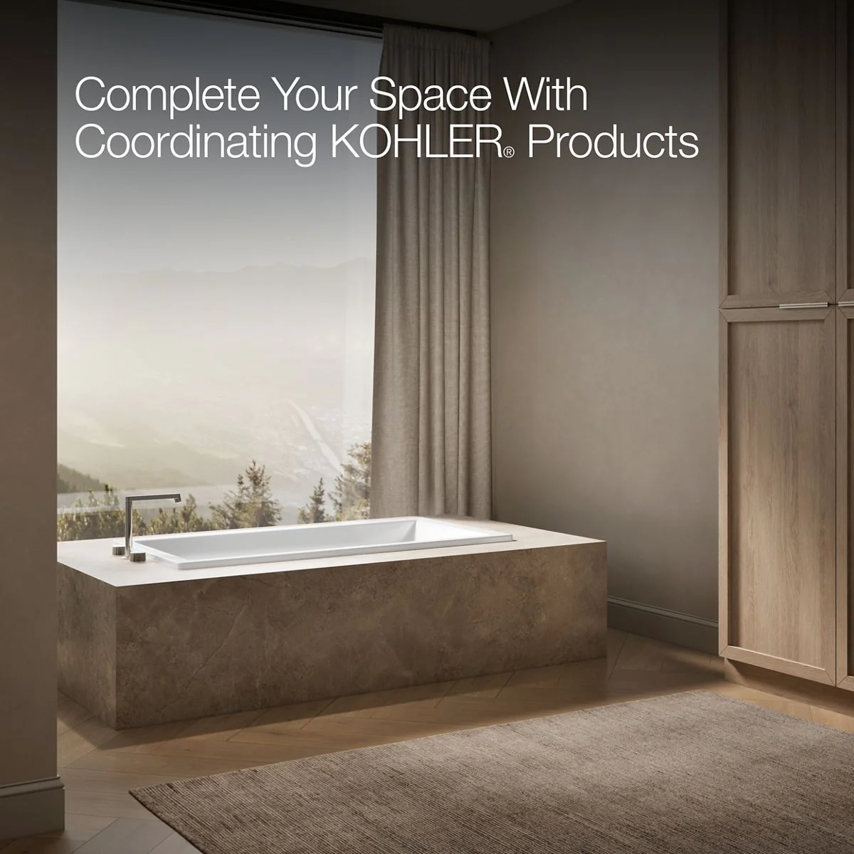 KOHLER K-1121 Underscore 60" x 30" drop-in bath - Image 16