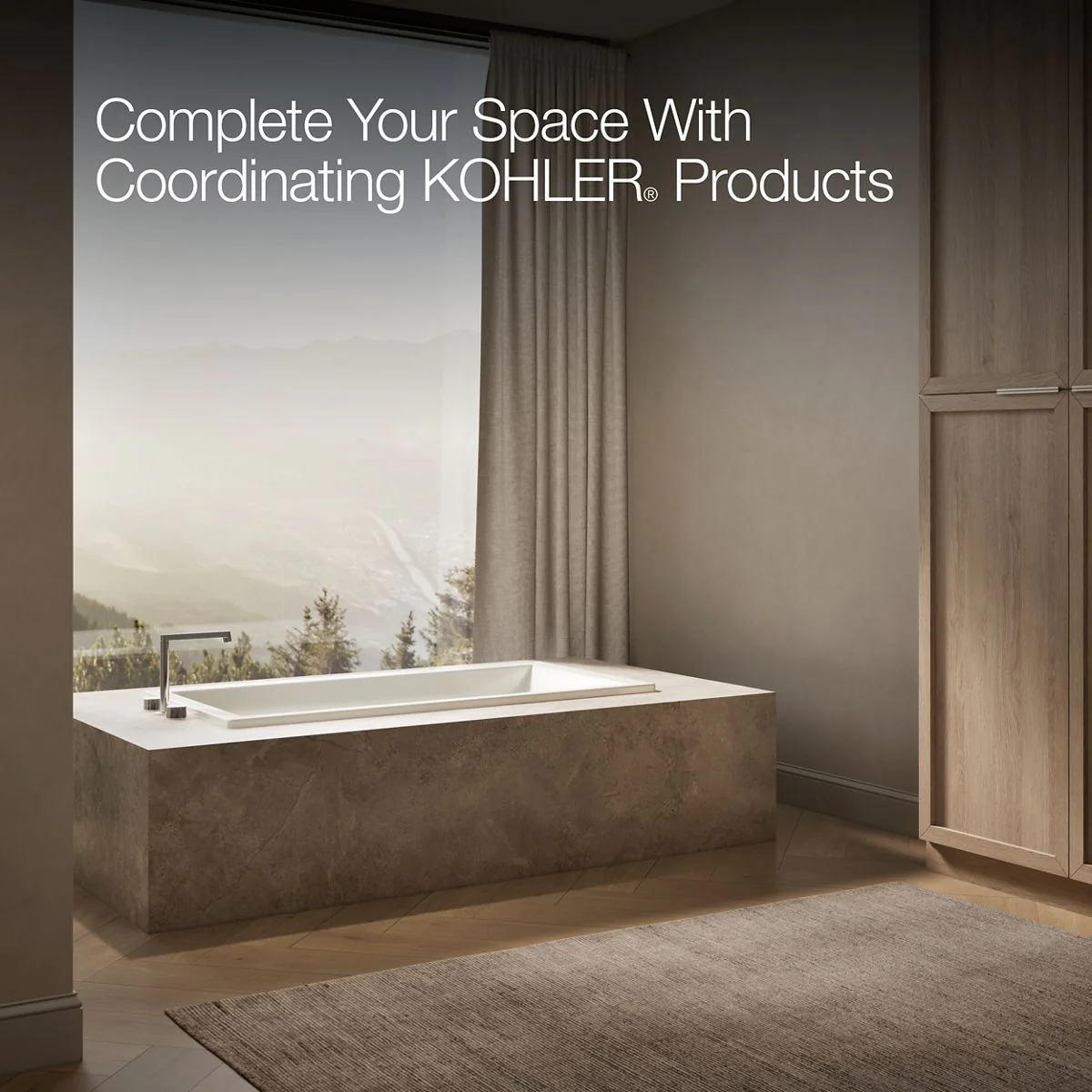 KOHLER K-1121 Underscore 60" x 30" drop-in bath - Image 8