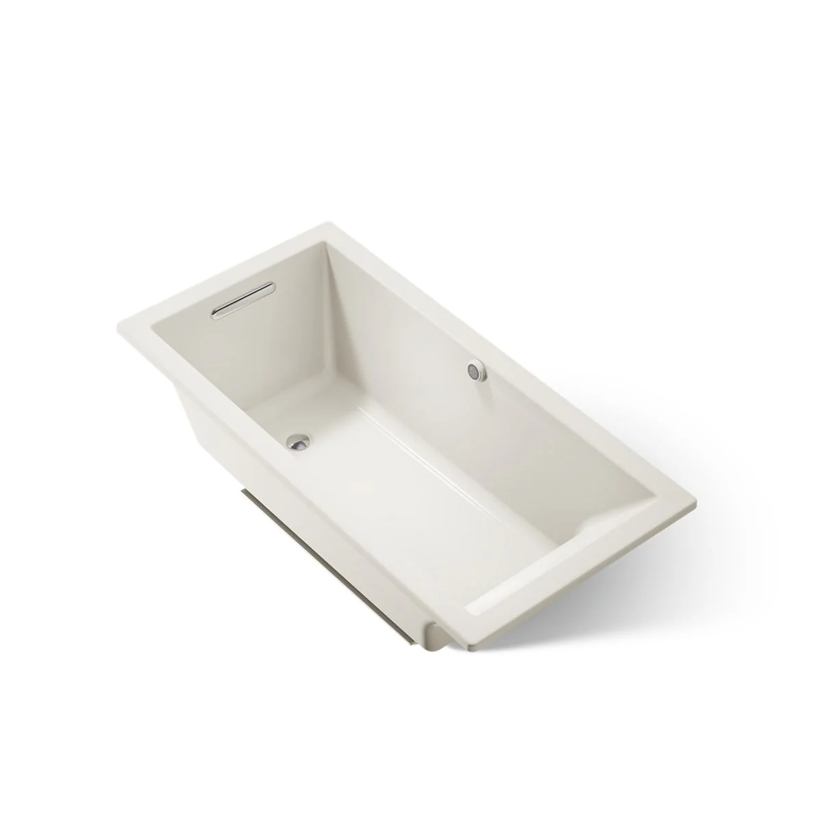 KOHLER K-1121-W1 Underscore 60" x 30" drop-in bath with Bask heated surface - Image 11