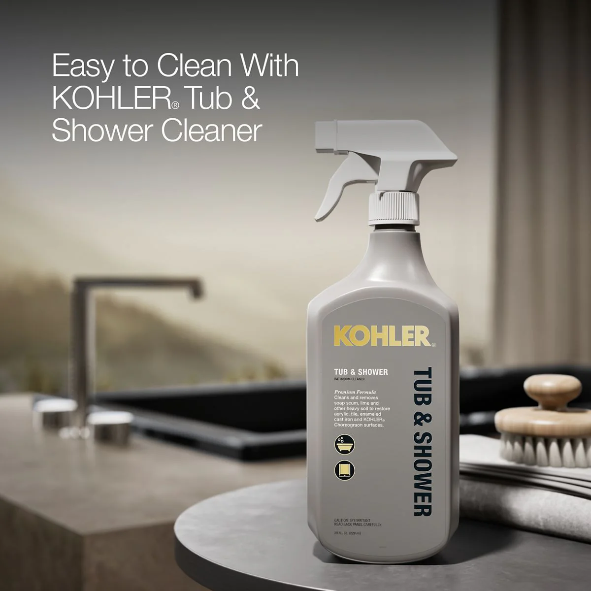 KOHLER K-1121-W1 Underscore 60" x 30" drop-in bath with Bask heated surface - Image 19