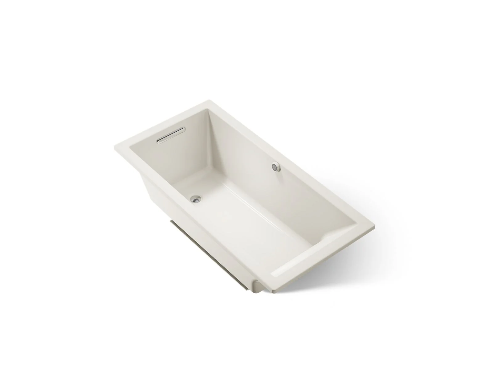KOHLER K-1121-W1 Underscore 60" x 30" drop-in bath with Bask heated surface - Image 7