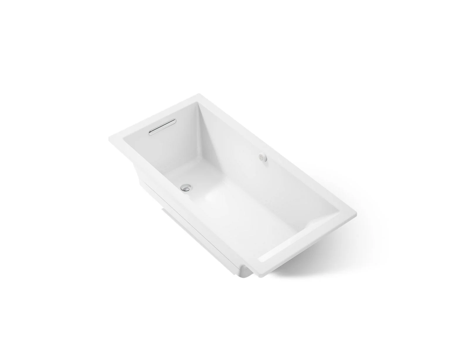 KOHLER K-1167-GHW Underscore 60" x 30" drop-in Heated BubbleMassage air bath - Image 7