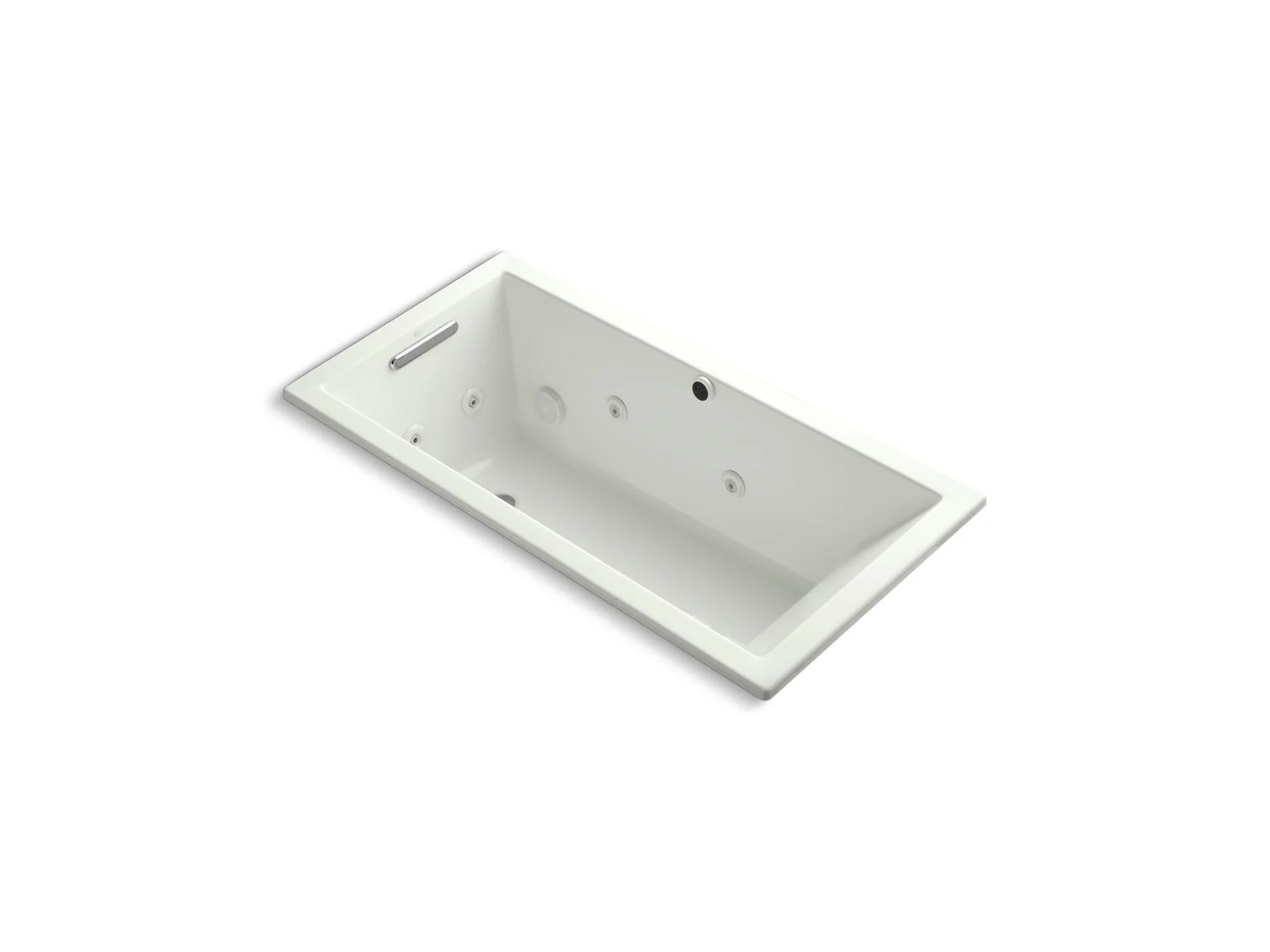 KOHLER K-1167-JH Underscore 60" x 30" drop-in heated whirlpool bath - Image 6