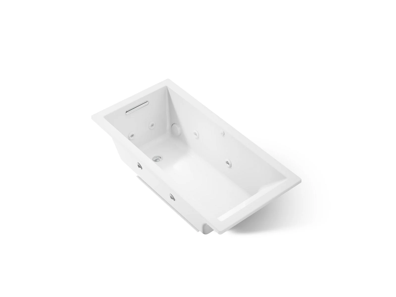 KOHLER K-1167-JH Underscore 60" x 30" drop-in heated whirlpool bath - Image 7