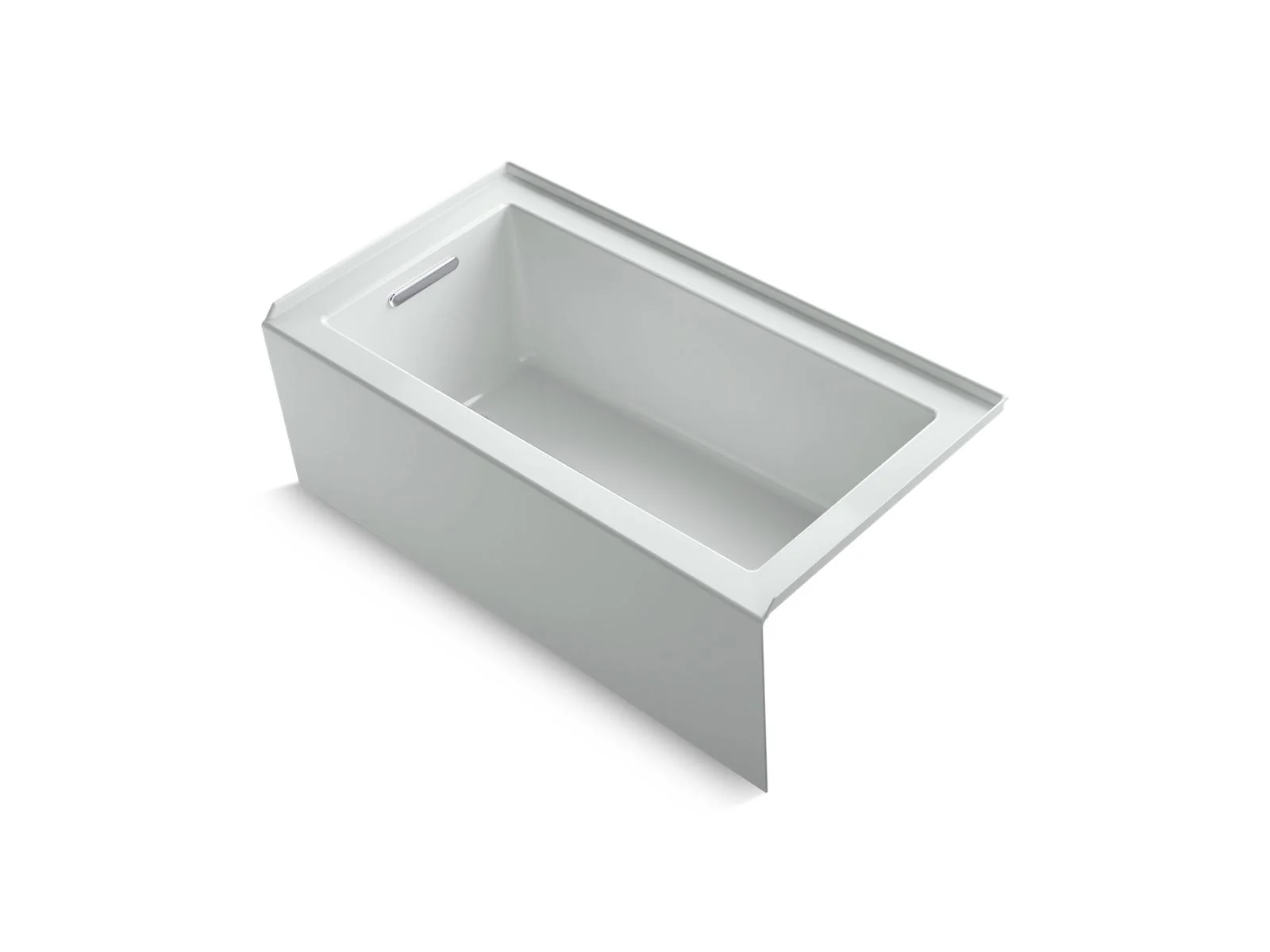 KOHLER K-1957-LA Underscore 60" x 32" alcove bath, left drain - Image 3