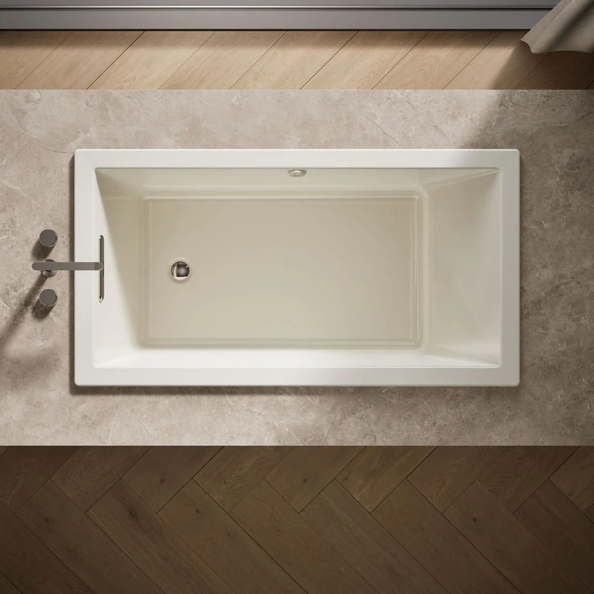 KOHLER K-1168-GH Underscore 60" x 32" drop-in Heated BubbleMassage air bath - Image 26