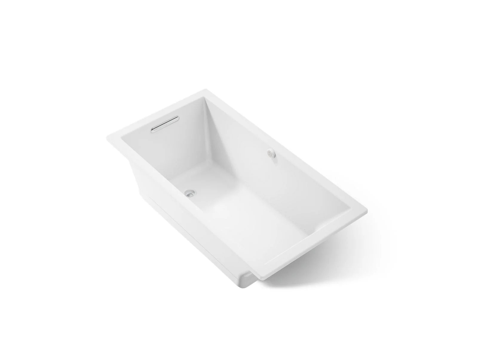KOHLER K-1168-GH Underscore 60" x 32" drop-in Heated BubbleMassage air bath - Image 7
