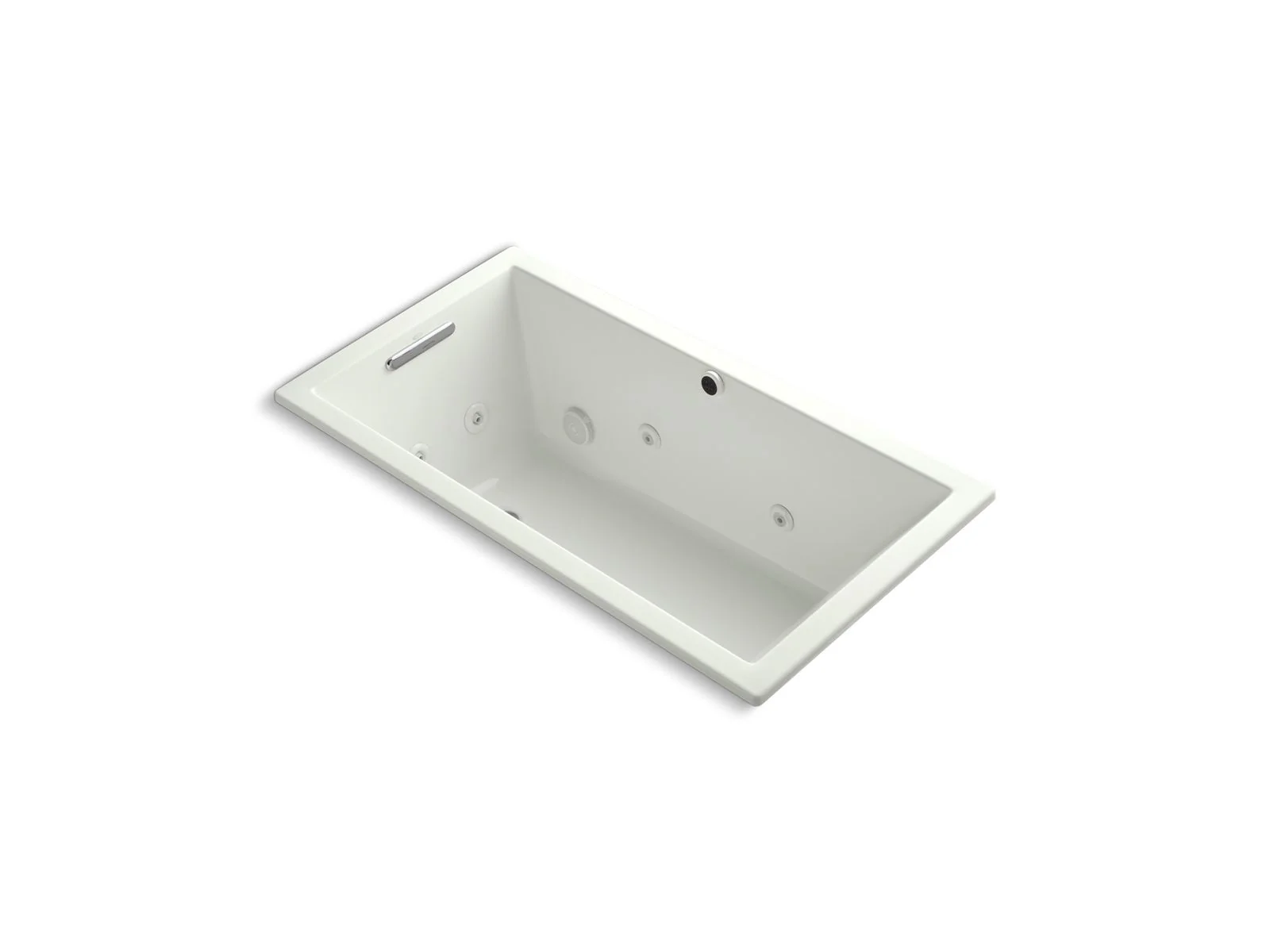 KOHLER K-1168-JH Underscore 60" x 32" drop-in heated whirlpool bath - Image 6