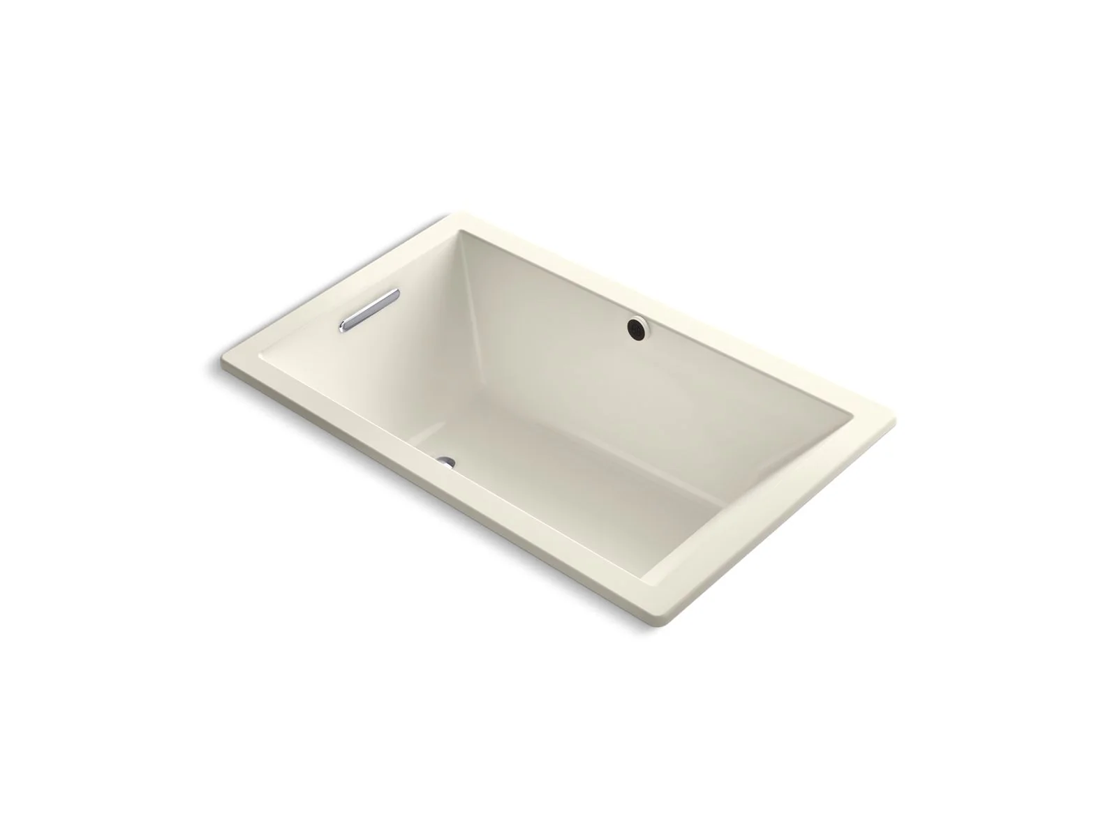 KOHLER K-1848-W1 Underscore 60" x 36" drop-in bath with Bask heated surface - Image 5