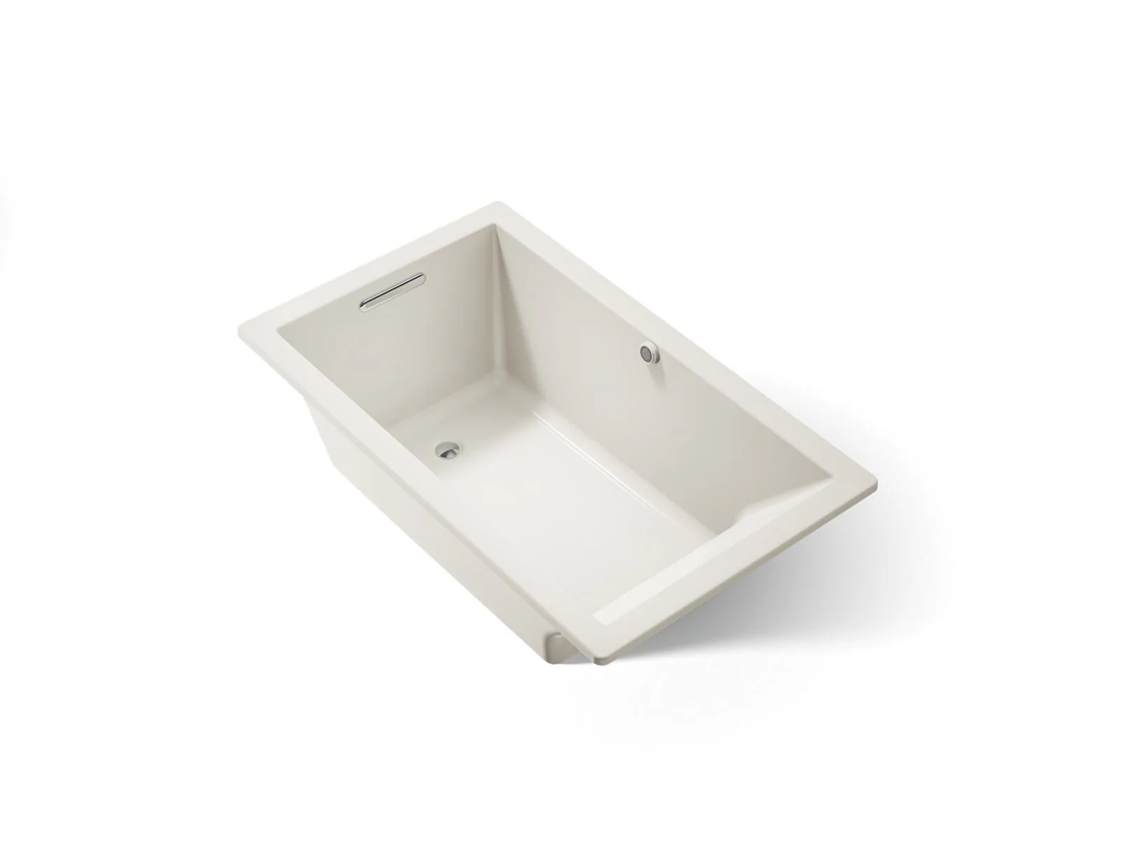KOHLER K-1848-W1 Underscore 60" x 36" drop-in bath with Bask heated surface - Image 7