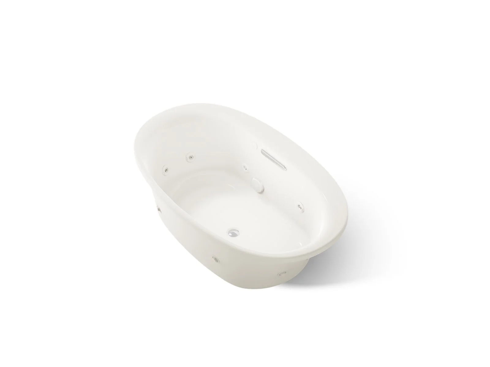KOHLER K-5714-JH Underscore 60" x 36" drop-in heated whirlpool bath - Image 17