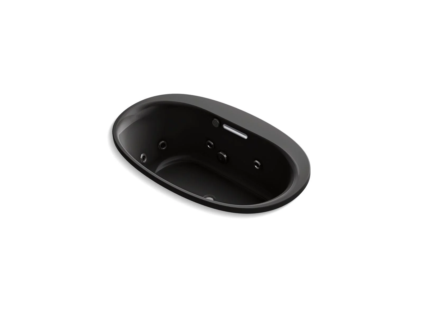 KOHLER K-5714-JH Underscore 60" x 36" drop-in heated whirlpool bath - Image 3